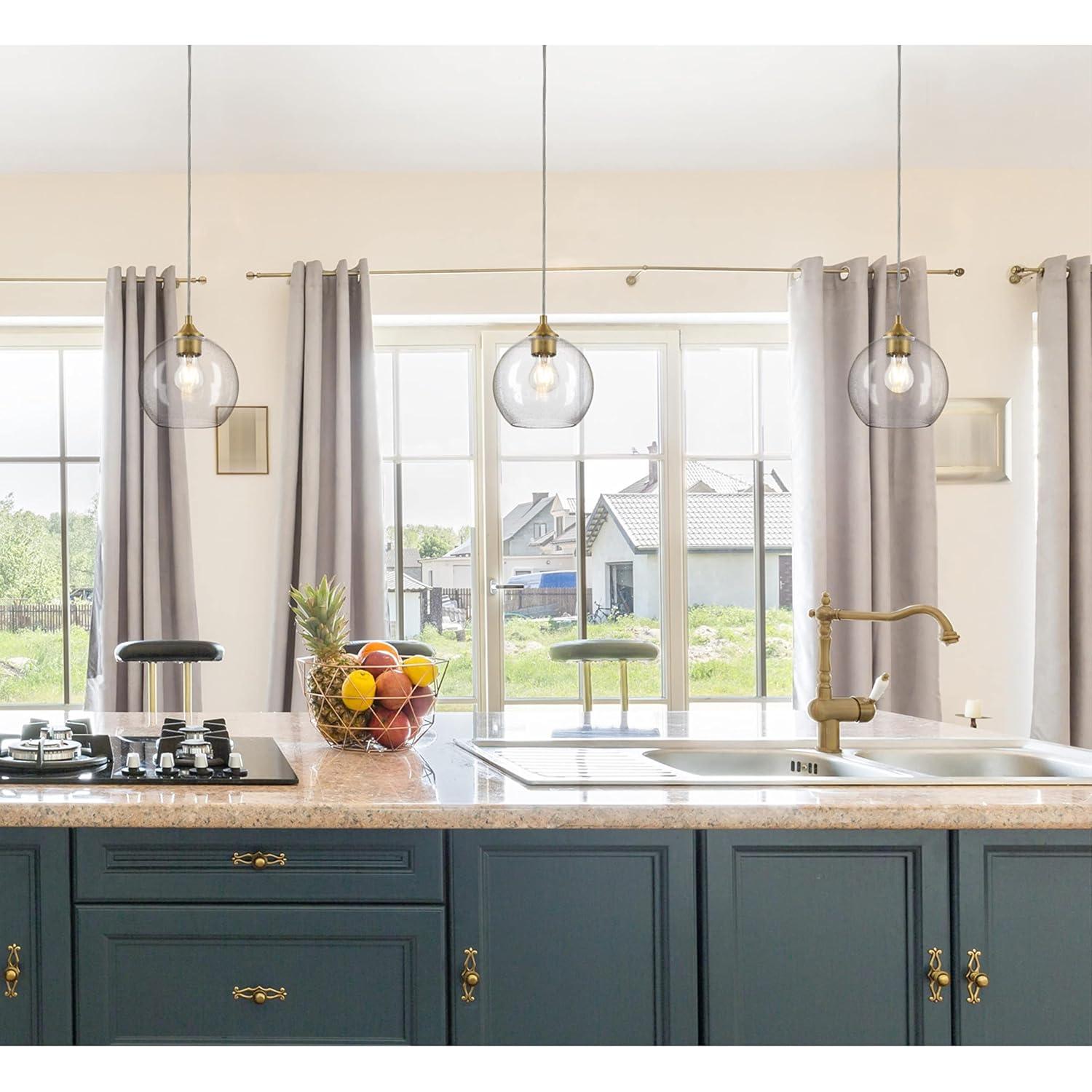 Westinghouse Lighting  Tatze One Light Indoor Mini Pendant - 1-Light Brushed Brass