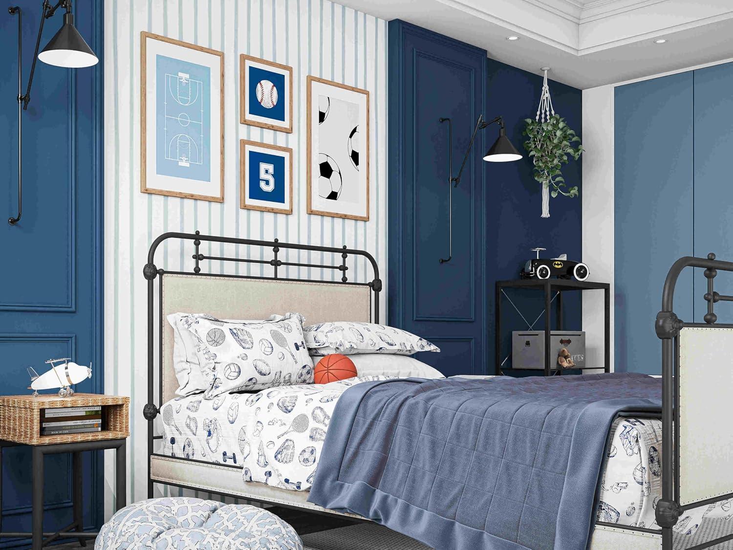 Where the Polka Dots Roam Sports Classic Collection Sports Kids Sports Bedsheets Set, Super Soft Baseball, Football, Soccer Themed Bedsheets