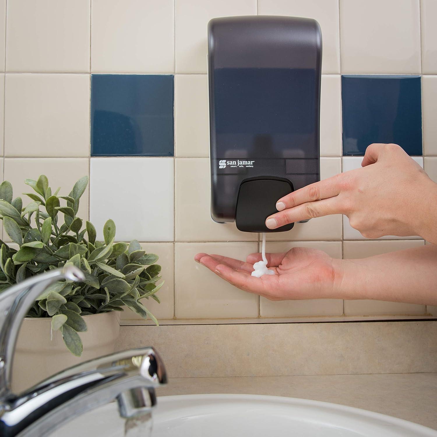 San Jamar Rely Soap Dispenser SF1300TBK