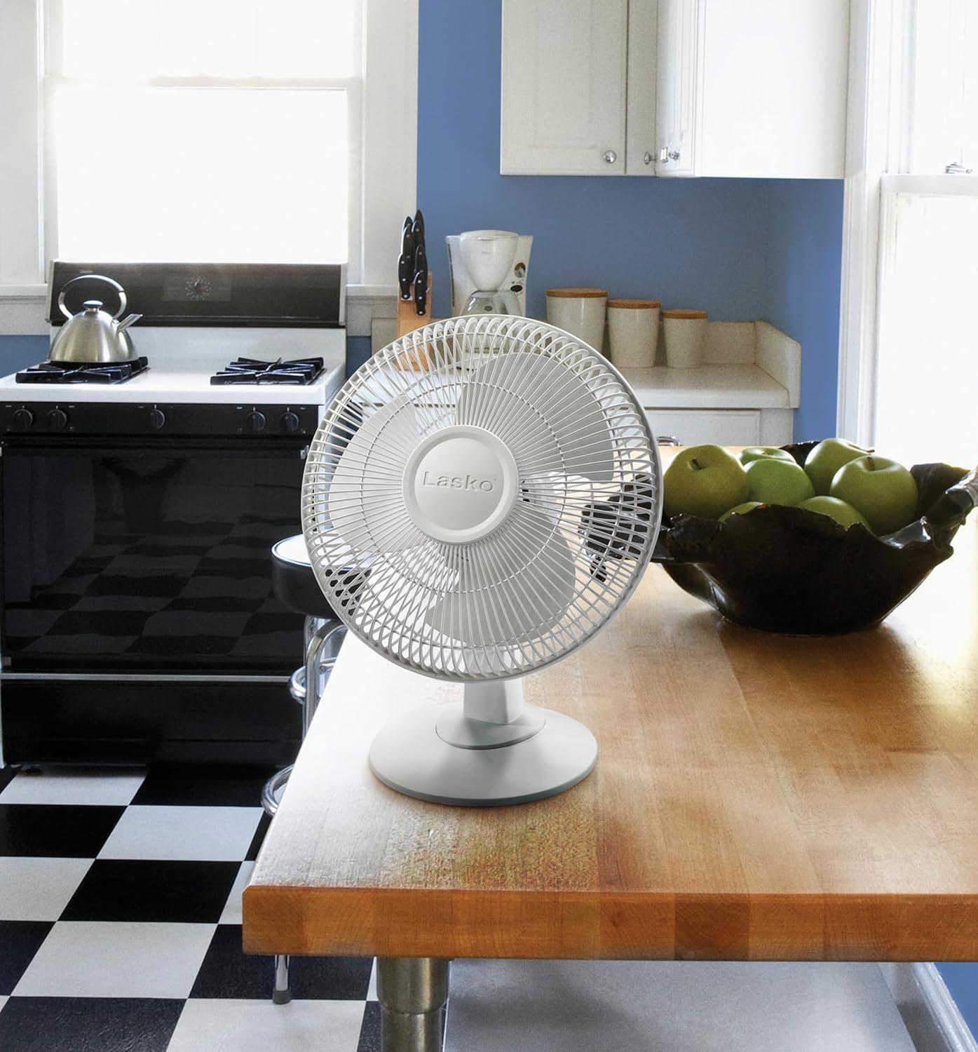 Lasko 12" Oscillating Table Fan