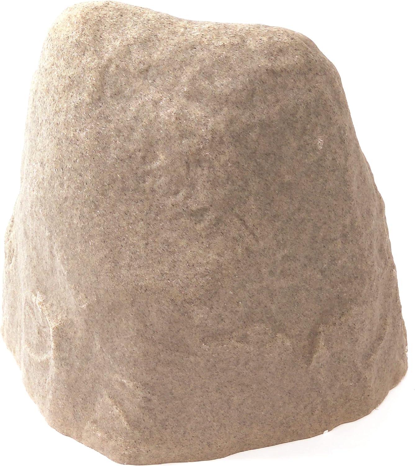 14" Resin Small River Rock Statuary - Sand - Emsco