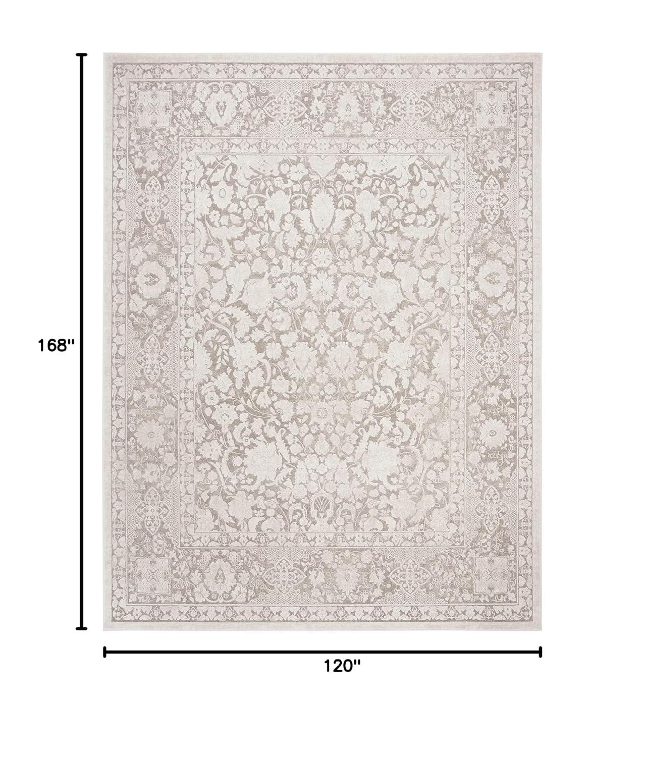 Reflection RFT667 Power Loomed Indoor Area Rug - 10'x14' - Beige/Cream - Safavieh