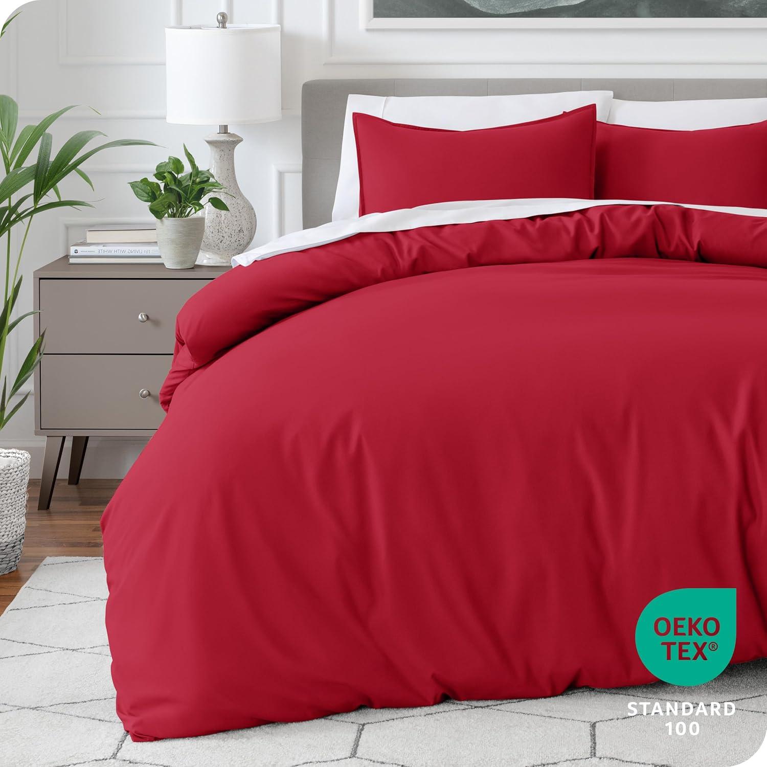 Double Brushed Duvet Set - Ultra-Soft, Easy Care by Bare Home