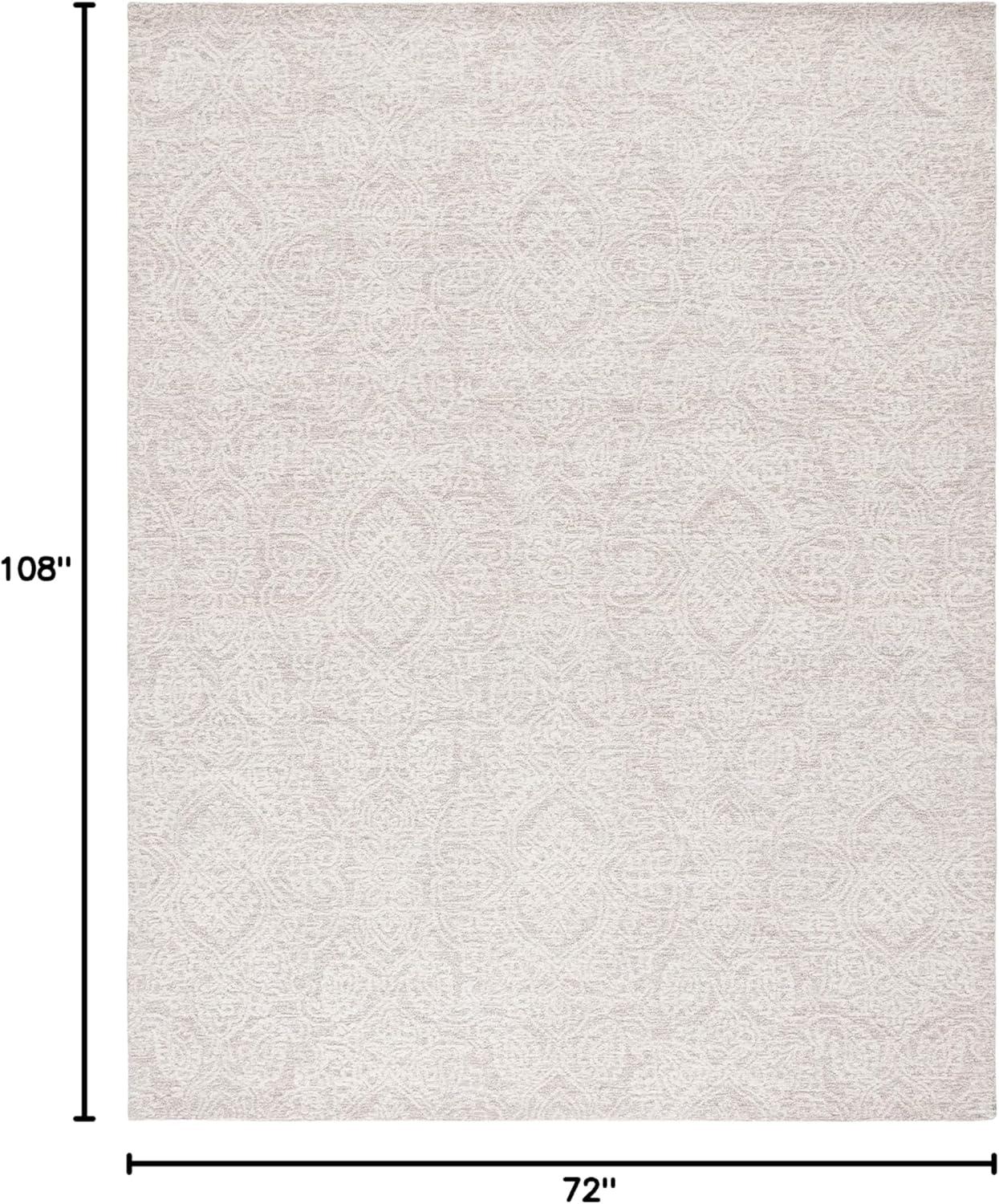 Reflection RFT670 Power Loomed Indoor Area Rug - 6'x9' - Beige/Cream - Safavieh