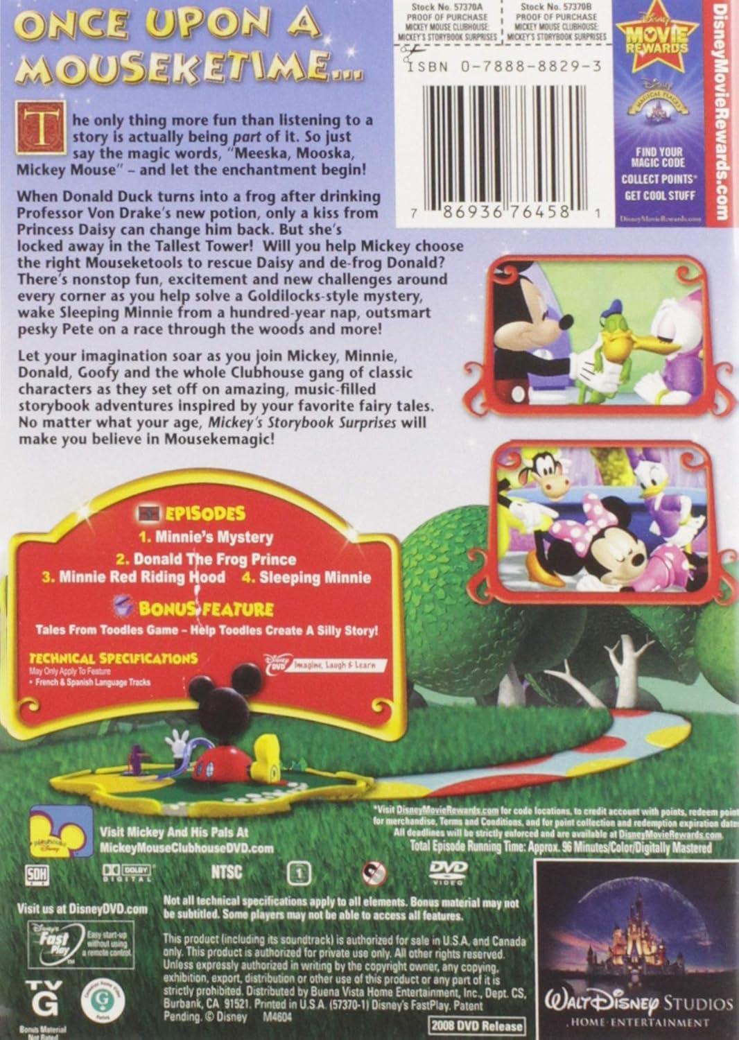 Mickey's Storybook Surprises (DVD)