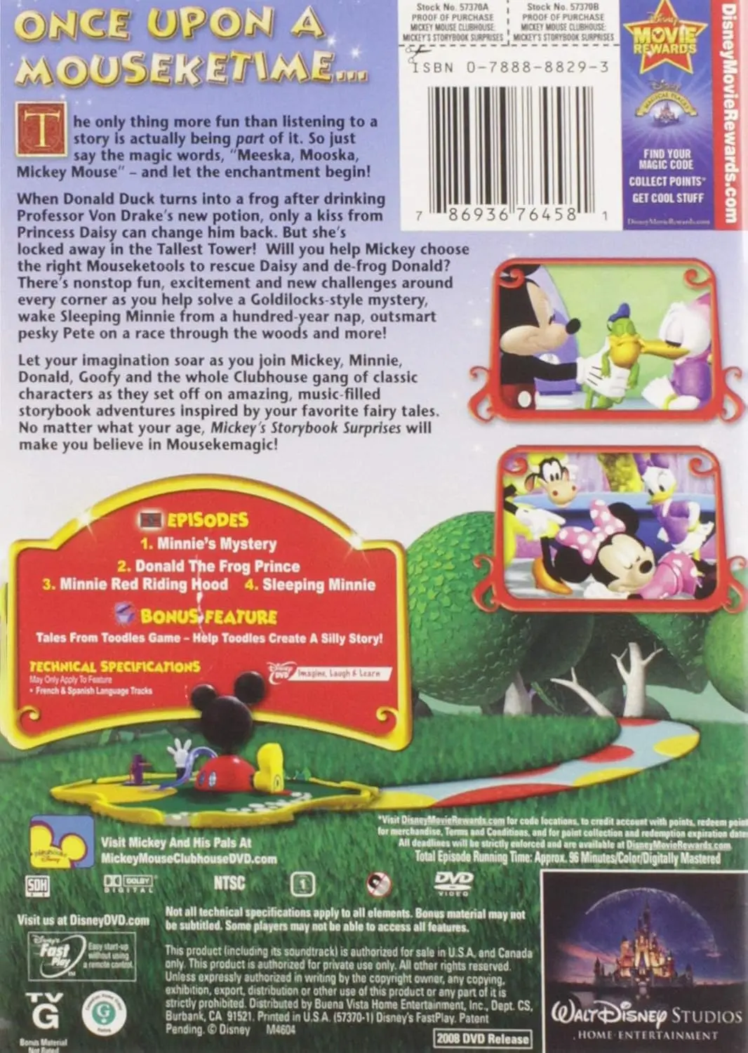Mickey's Storybook Surprises (DVD)