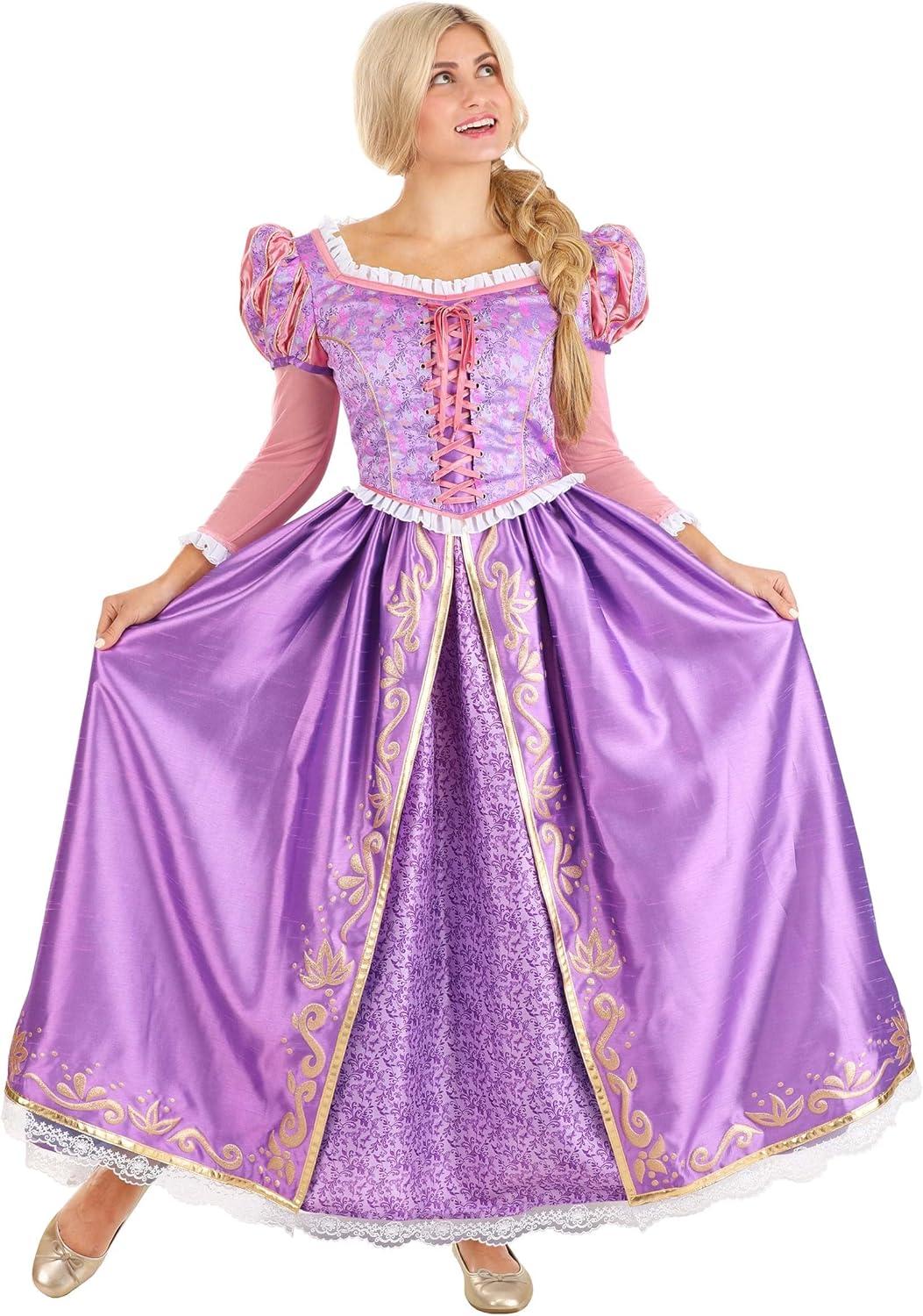 Women's Premium Rapunzel Costume Dress