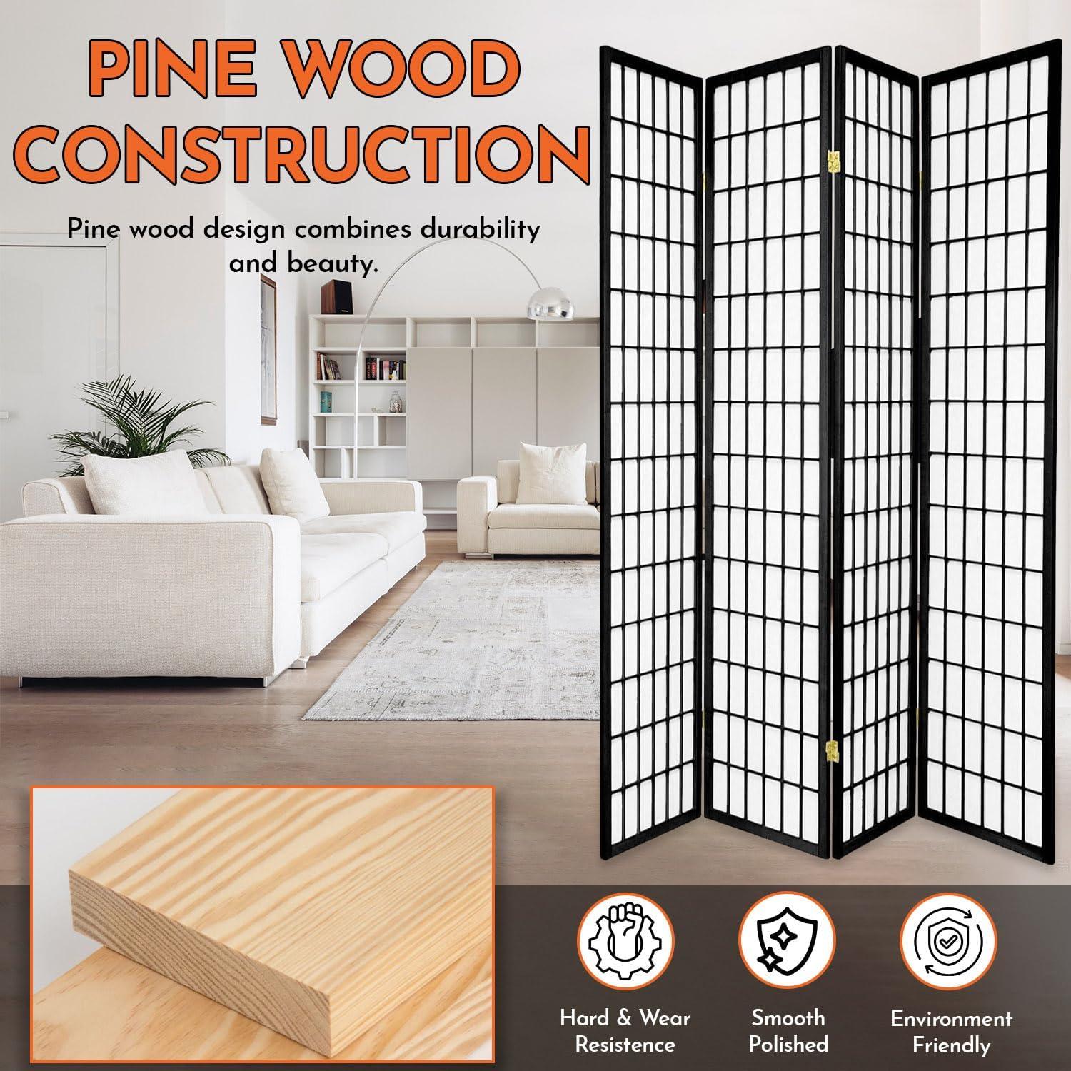 Red Barrel Studio® Niemann 70.5" Tall Room Divider Shoji Style