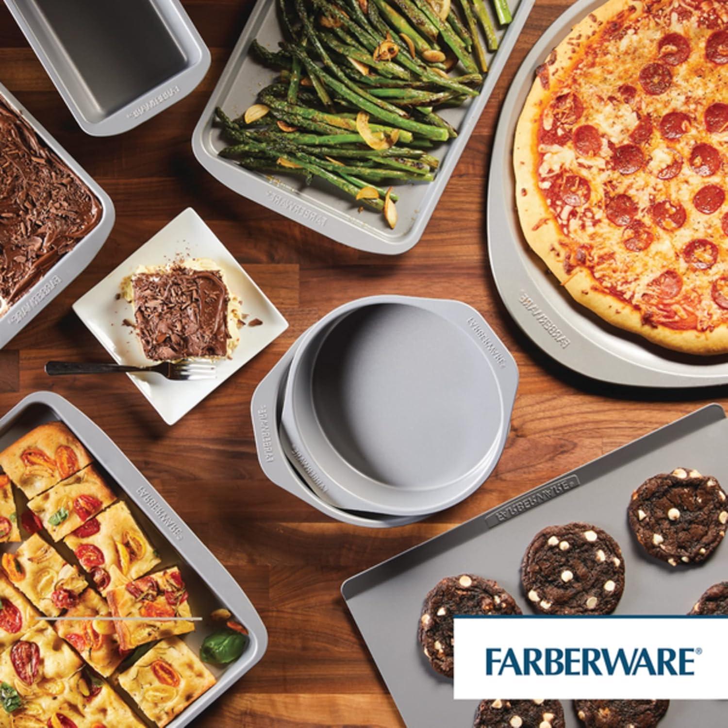 Farberware Insulated 2pc Bakeware Set: 13"x18" Half Sheet Pans