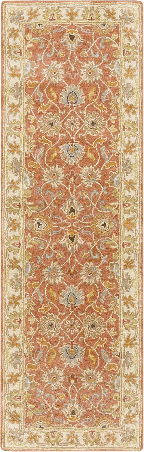 Mark & Day Paris 3'x12' Runner Tufted Indoor Area Rugs Burnt Orange