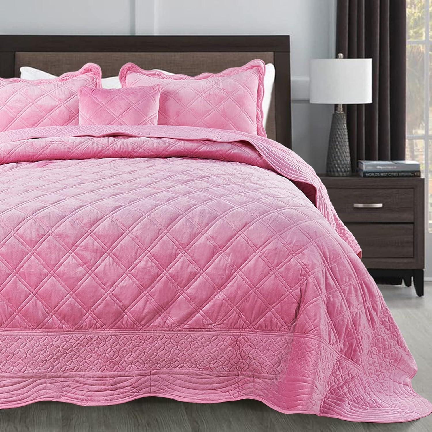 Home Soft Things Supersoft 4 Piece Quilt Set