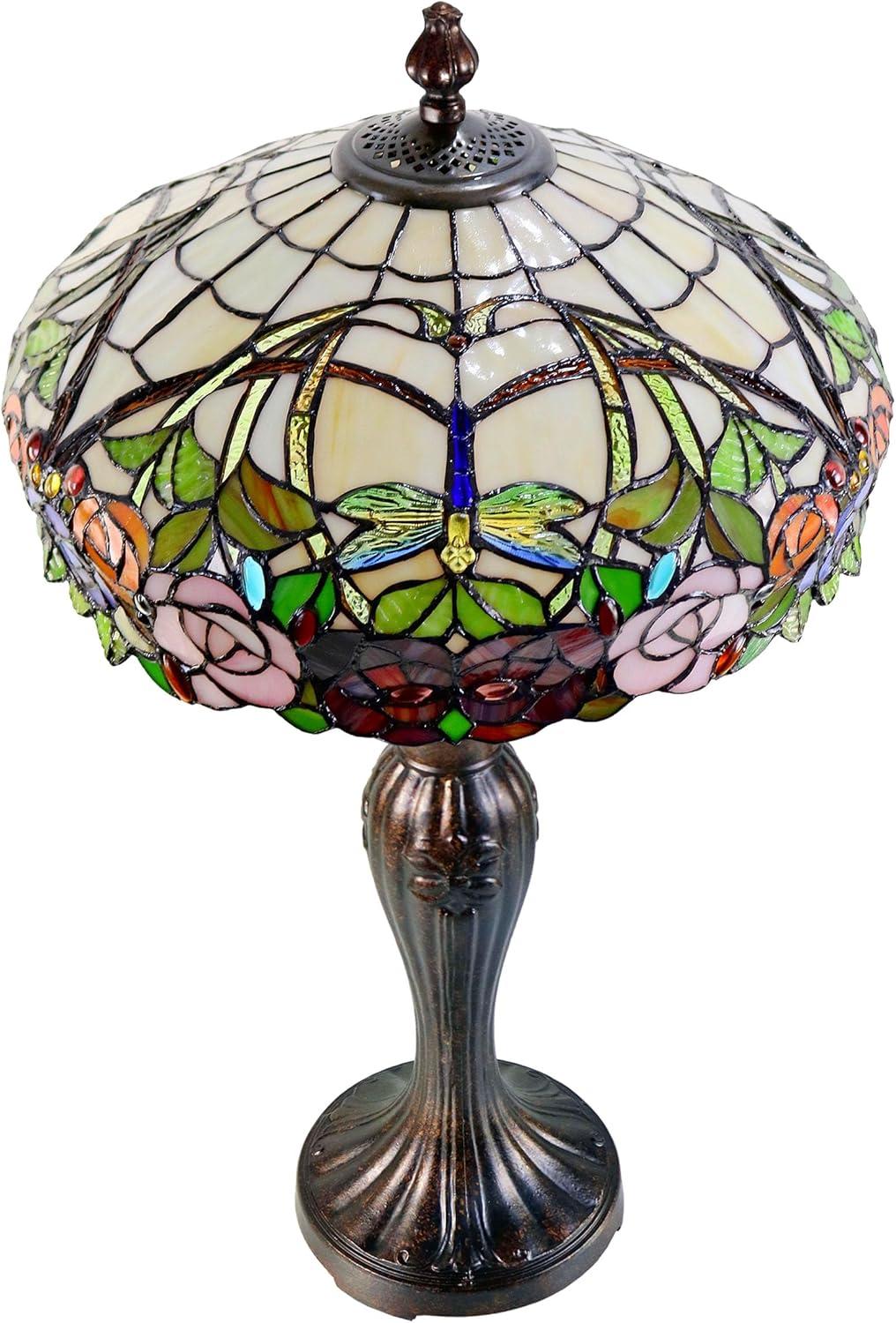 Dale Tiffany Zenia Rose Table Lamp