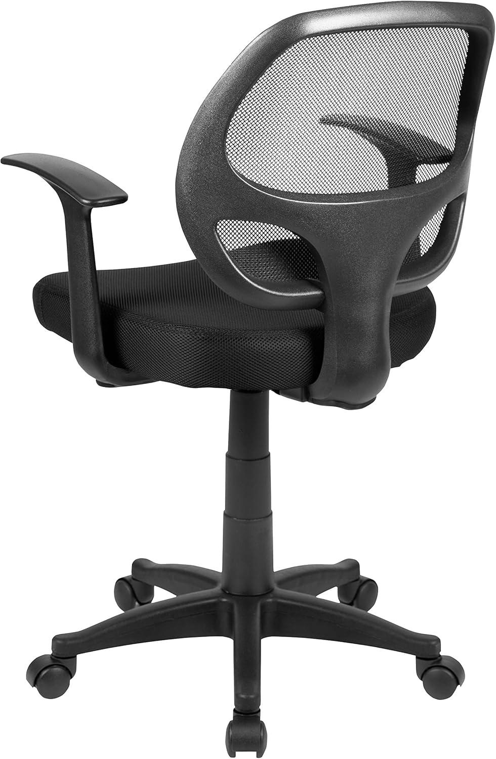 Bonavant Mid-Back Mesh Swivel Task Office Chair with T-Arms - Office Furniture