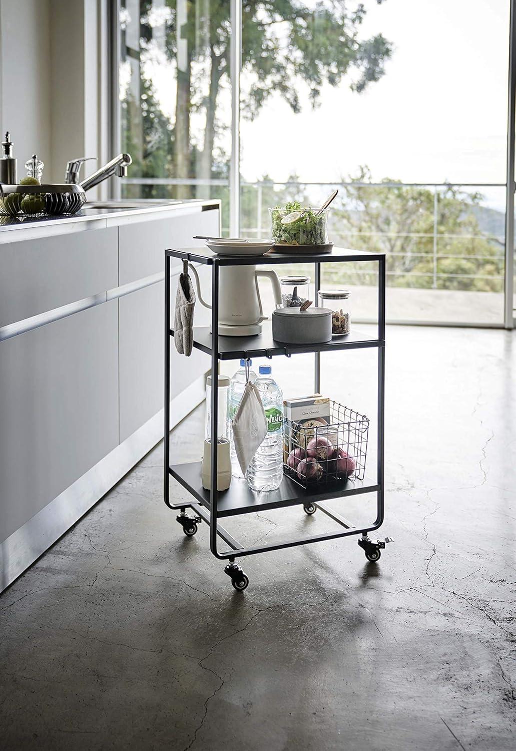 2-Tiered Rolling Kitchen Cart