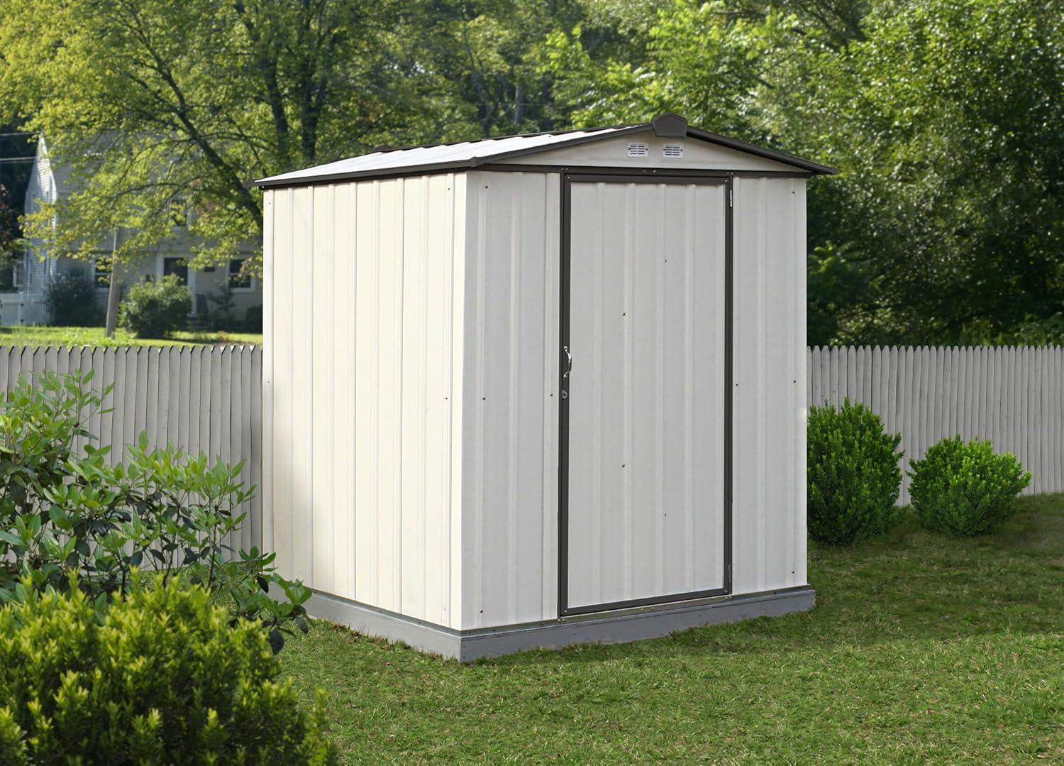 Arrow EZEE Shed 6 ft. W x 5 ft. D Metal Storage Shed