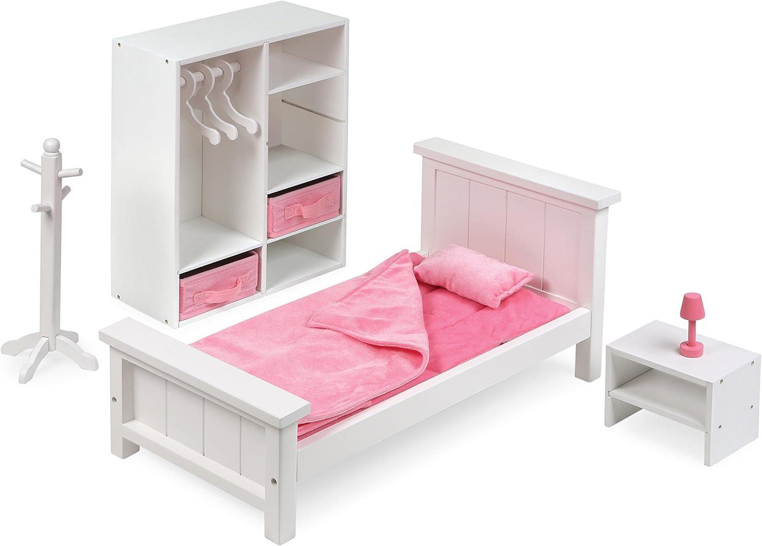 Badger Basket Bedroom Furniture Set for 18 inch Dolls