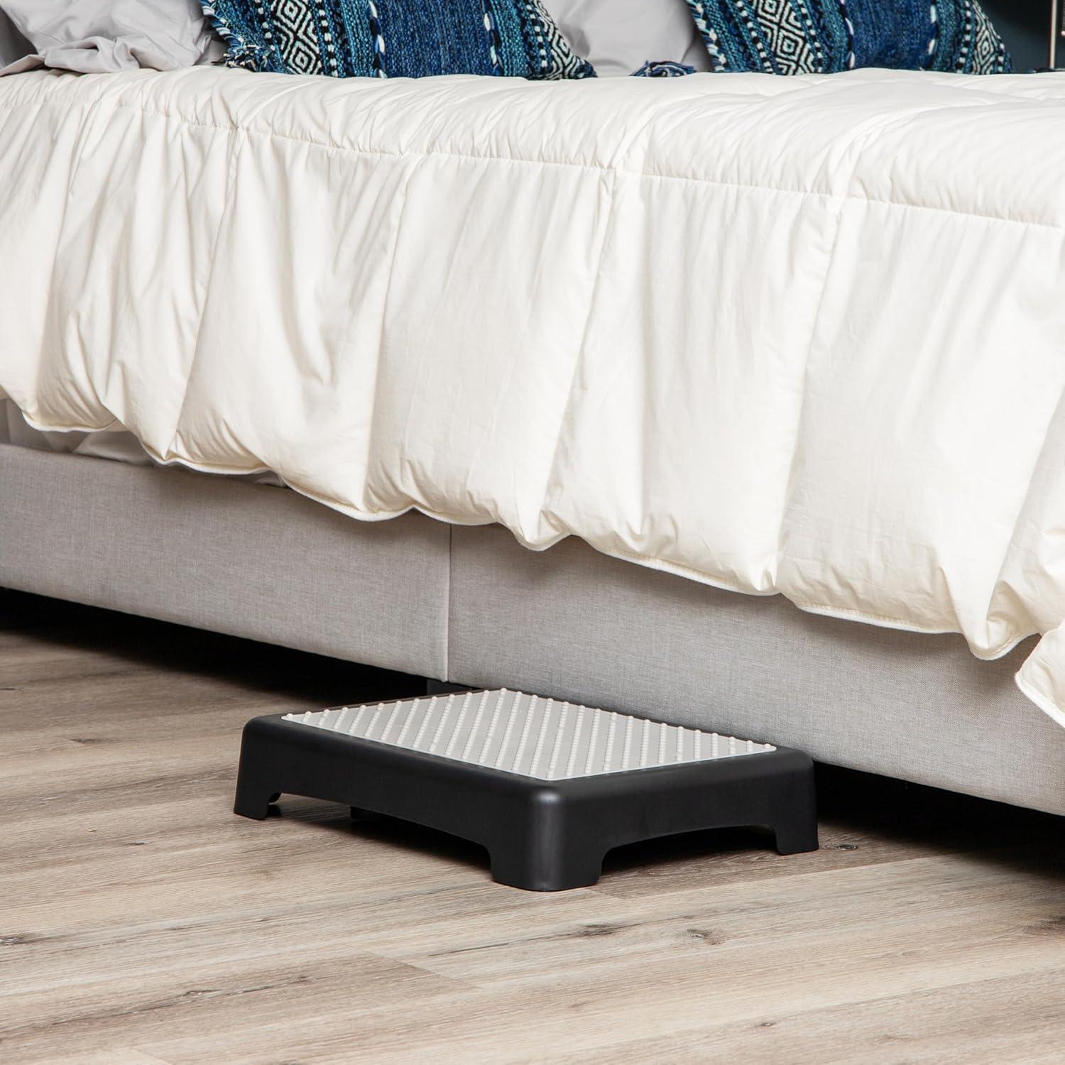 Mind Reader Mind Reader Platform Booster Step, Step Stool for Seniors, Indoor Outdoor, Riser, 15.75"L x 19.5"W x 3.75"H