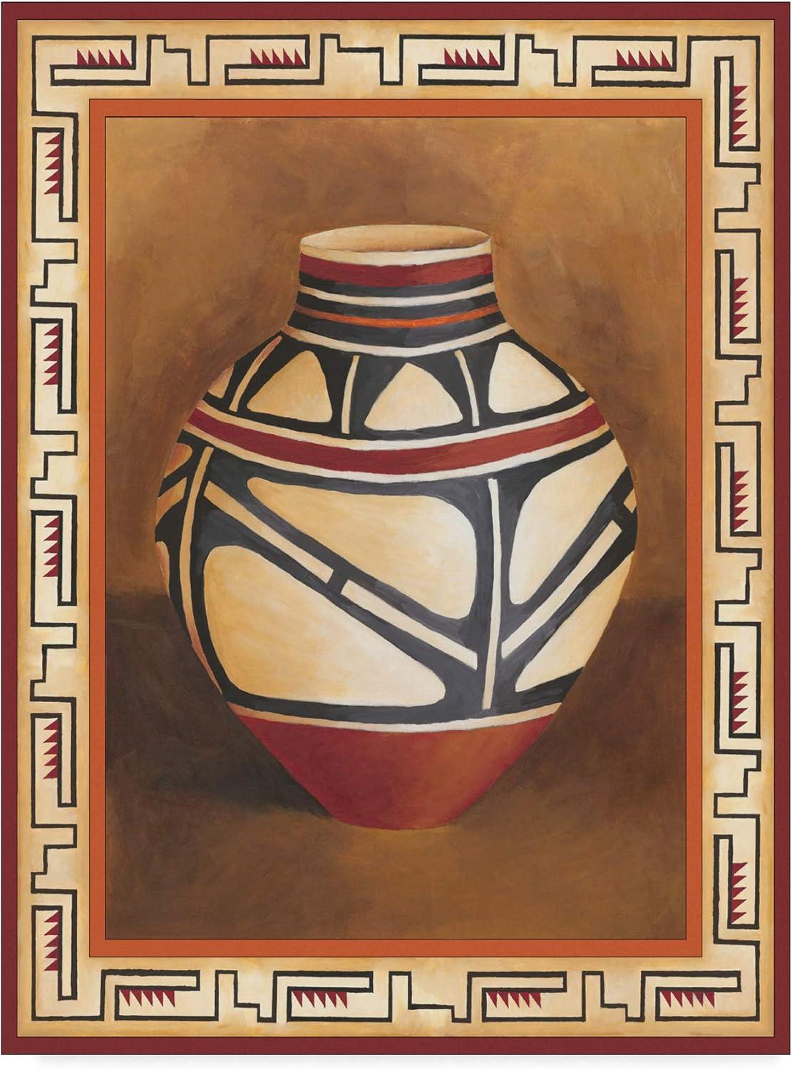 Trademark Fine Art -Chariklia Zarris 'Southwest Pottery I' Canvas Art