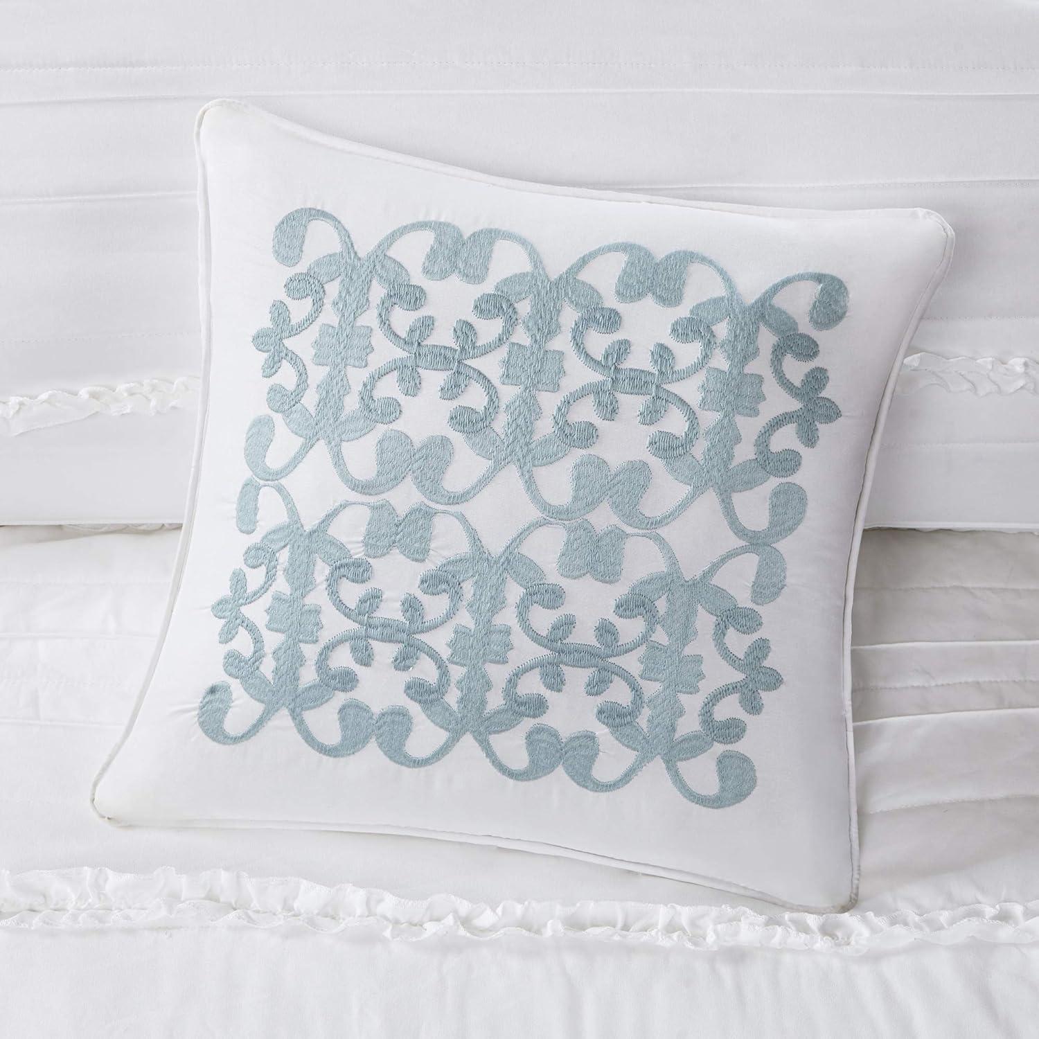 Celeste 5 Piece Microfiber Ruffled Comforter Set