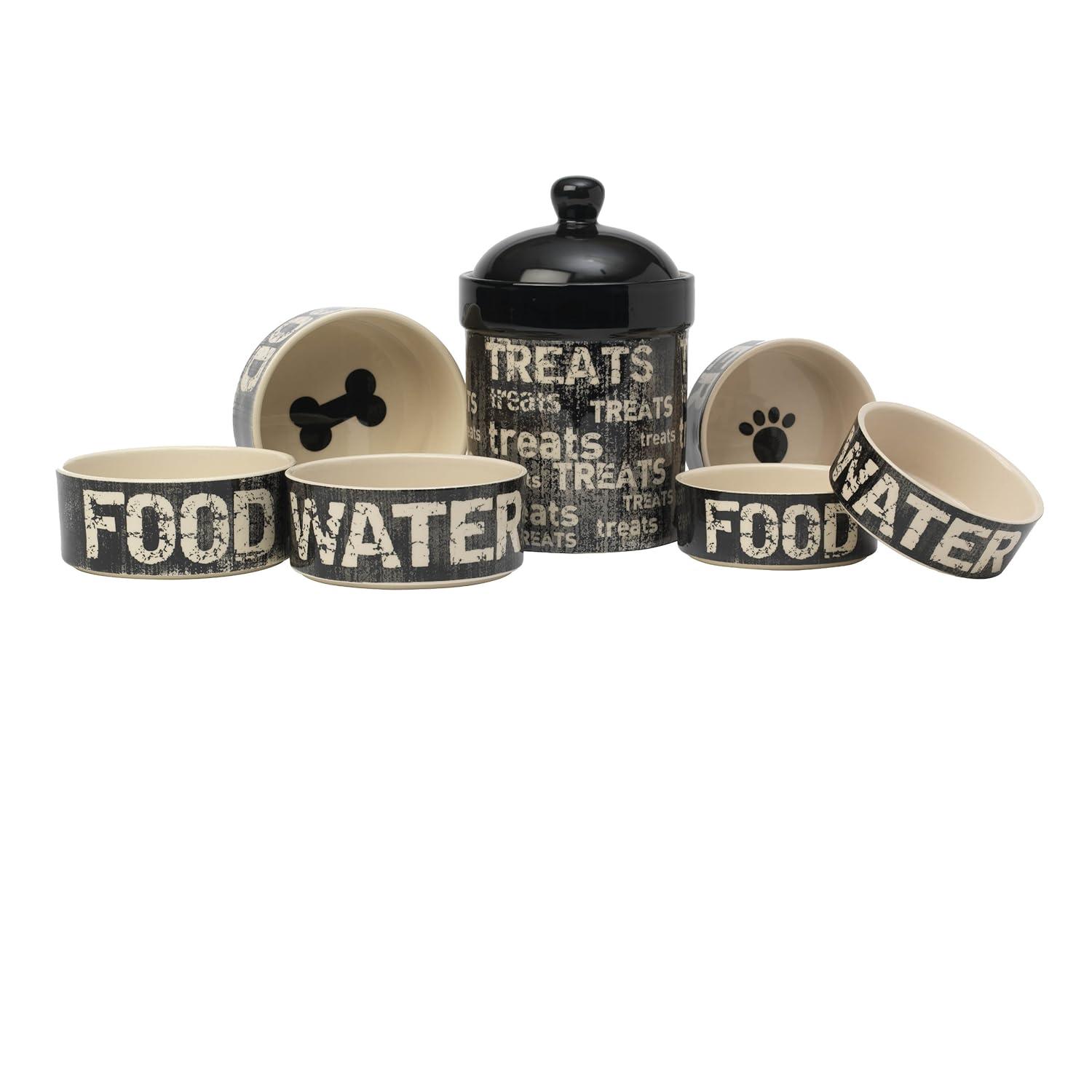 Vintage 6" Water, Black/Natural - 3.5C