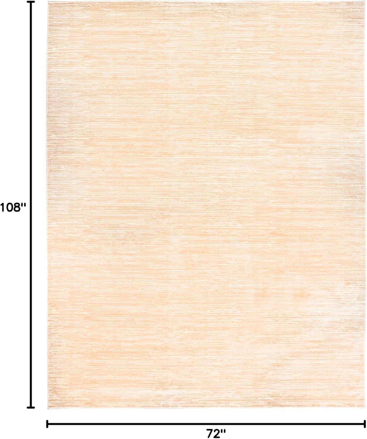 SAFAVIEH Vision Adrasteia Overdyed Solid Area Rug, 6' x 9', Beige