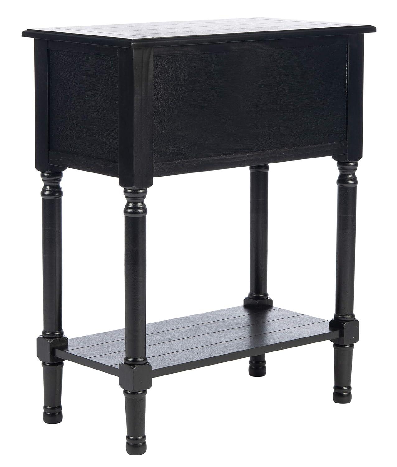 Primrose 3 Drawer Console Table - CNS5707B - Black - Safavieh