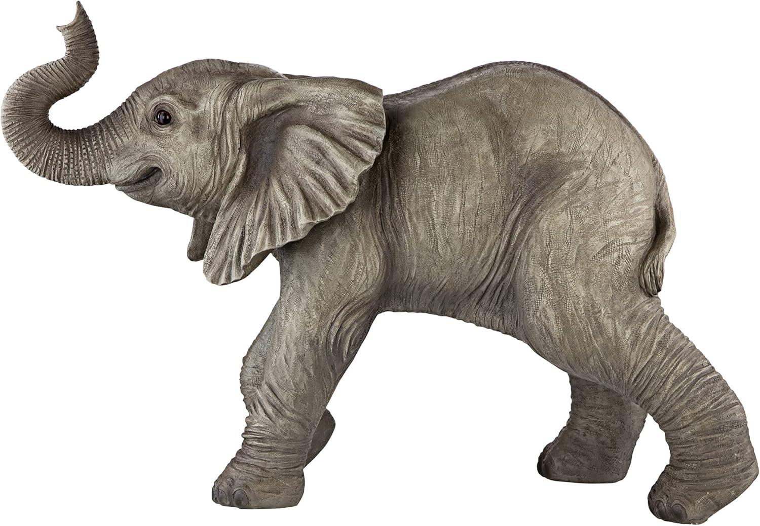 Dakota Fields Kalamazoo Elephant Weather Resistant Resin Garden Statue