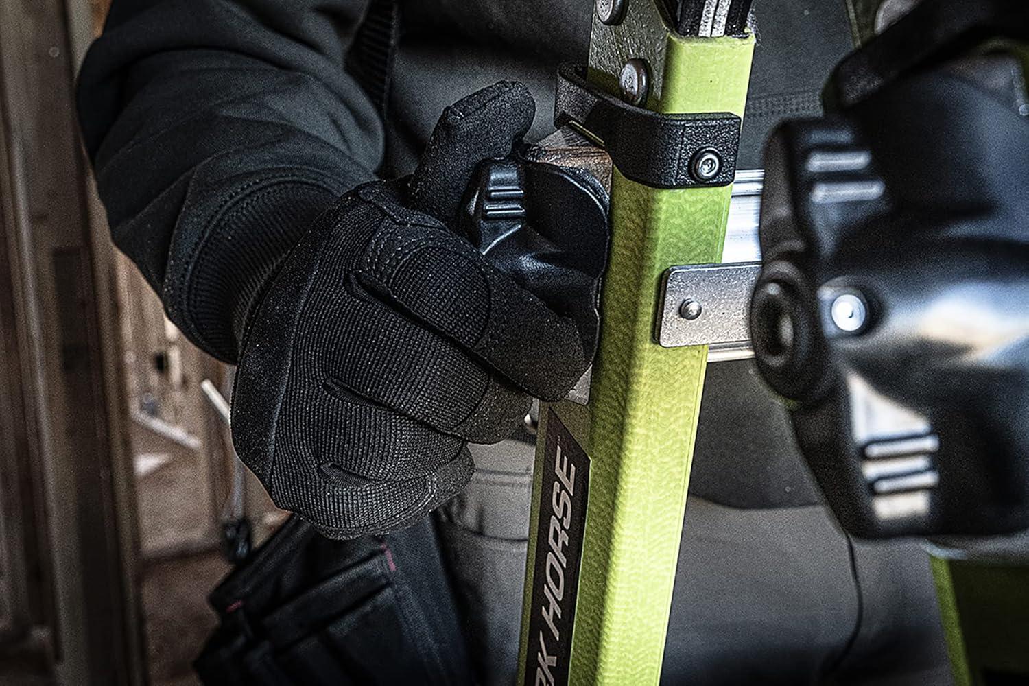 Little Giant Ladder Systems Multipurpose Dark Horse Ladder, 4 to 7 ft, Fiberglass Multi-color