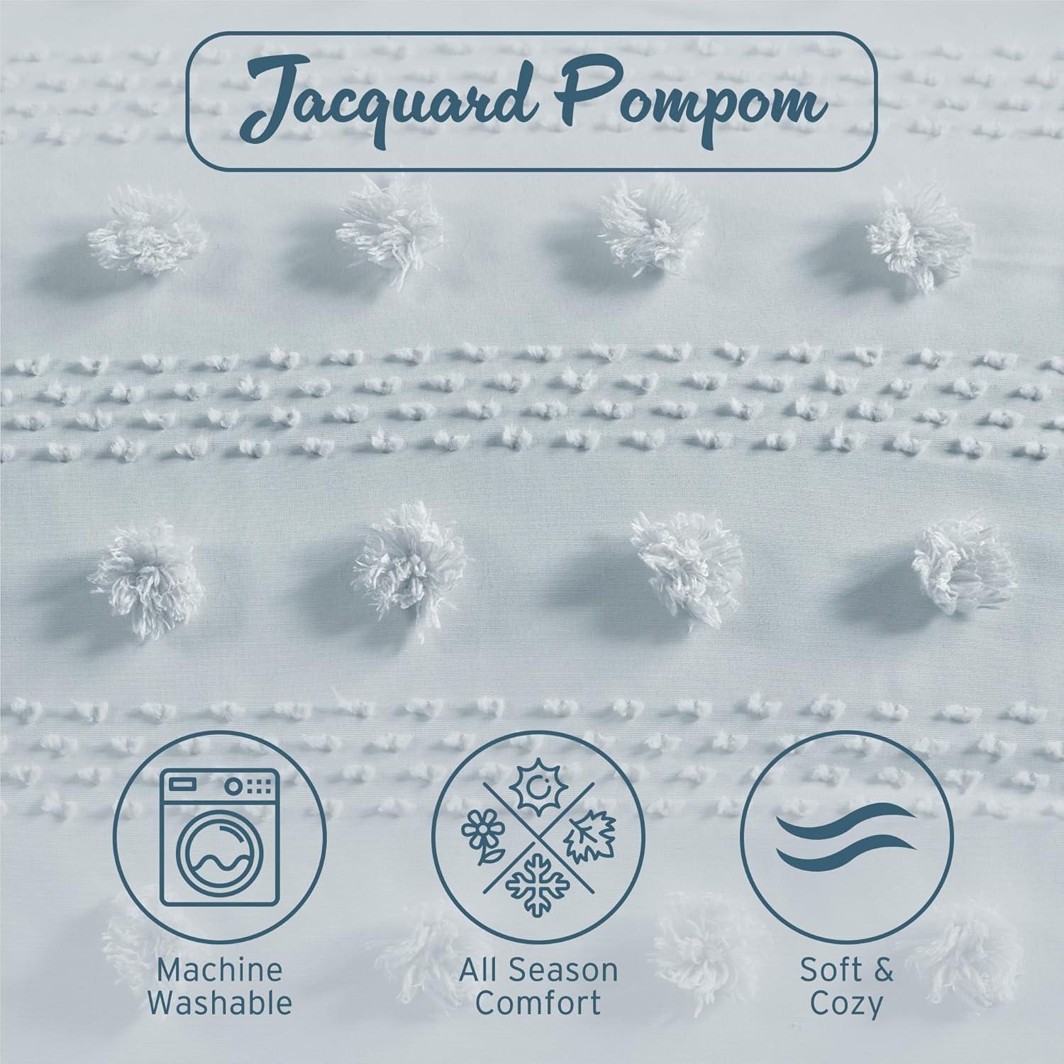 Clip Jacquard Comforter Set