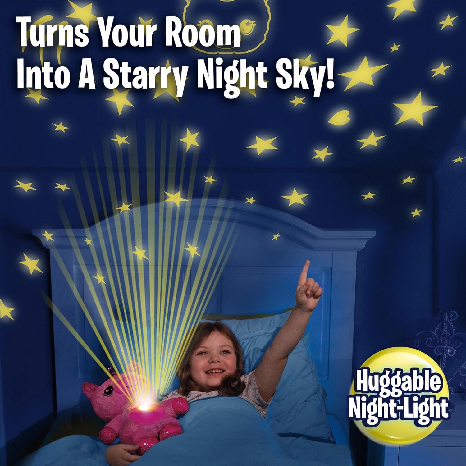 Star Belly Dream Lites Pink & Purple Unicorn, Huggable Kids Night Light, as Seen on TV
