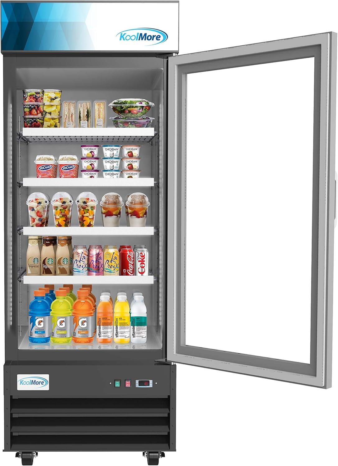 KoolMore 23 Cubic Feet Merchandising Refrigerator - 29''