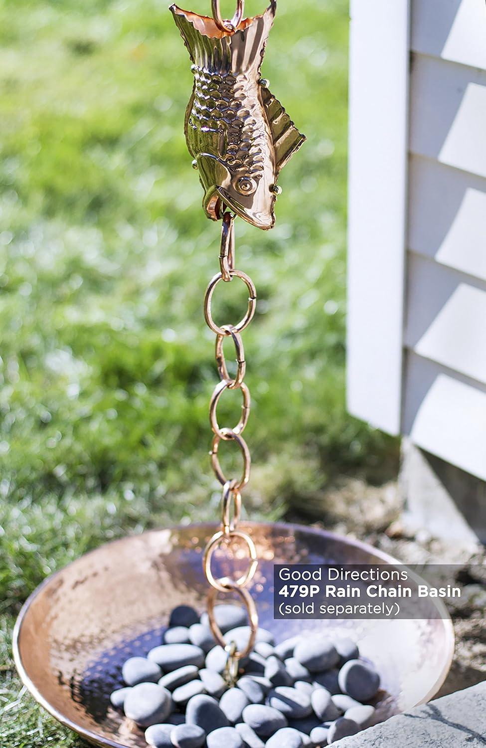 Highland Dunes Carlisle Weather Resistant Copper Animals Rain Chain