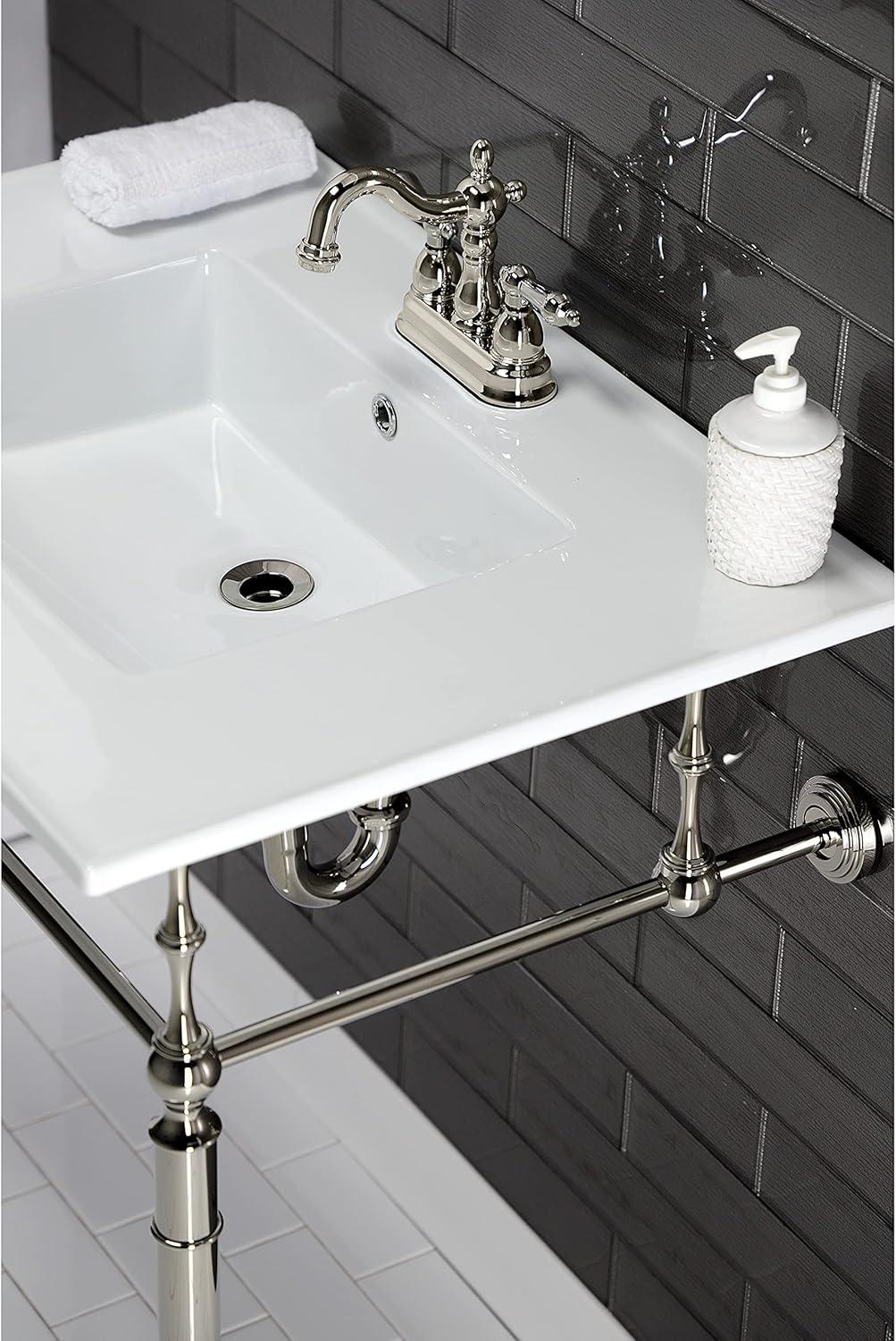 Kingston Brass Continental 31-Inch Ceramic Vanity Sink Top