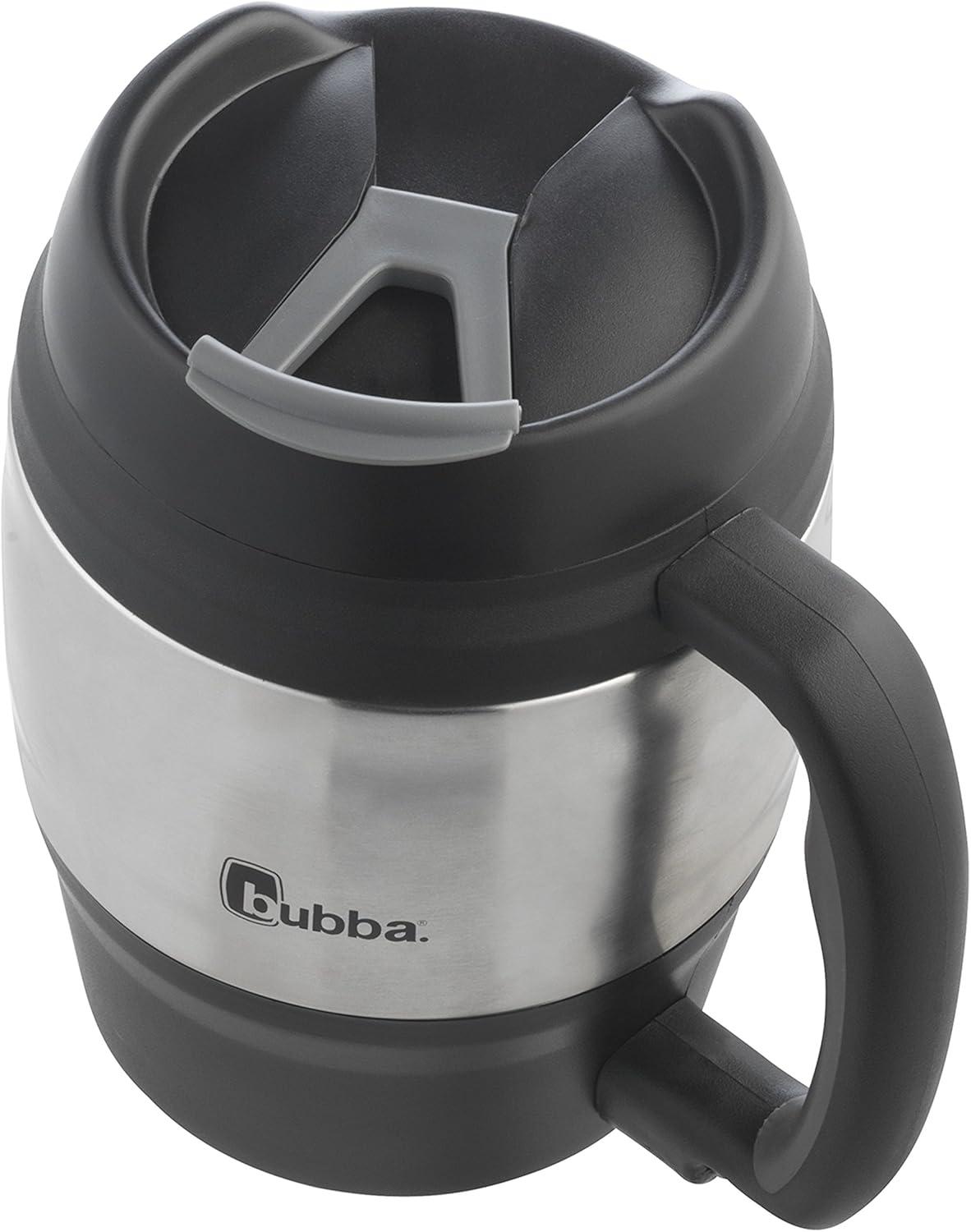 bubba Classic Stainless Steel Mug with Handle Black, 52 fl oz.