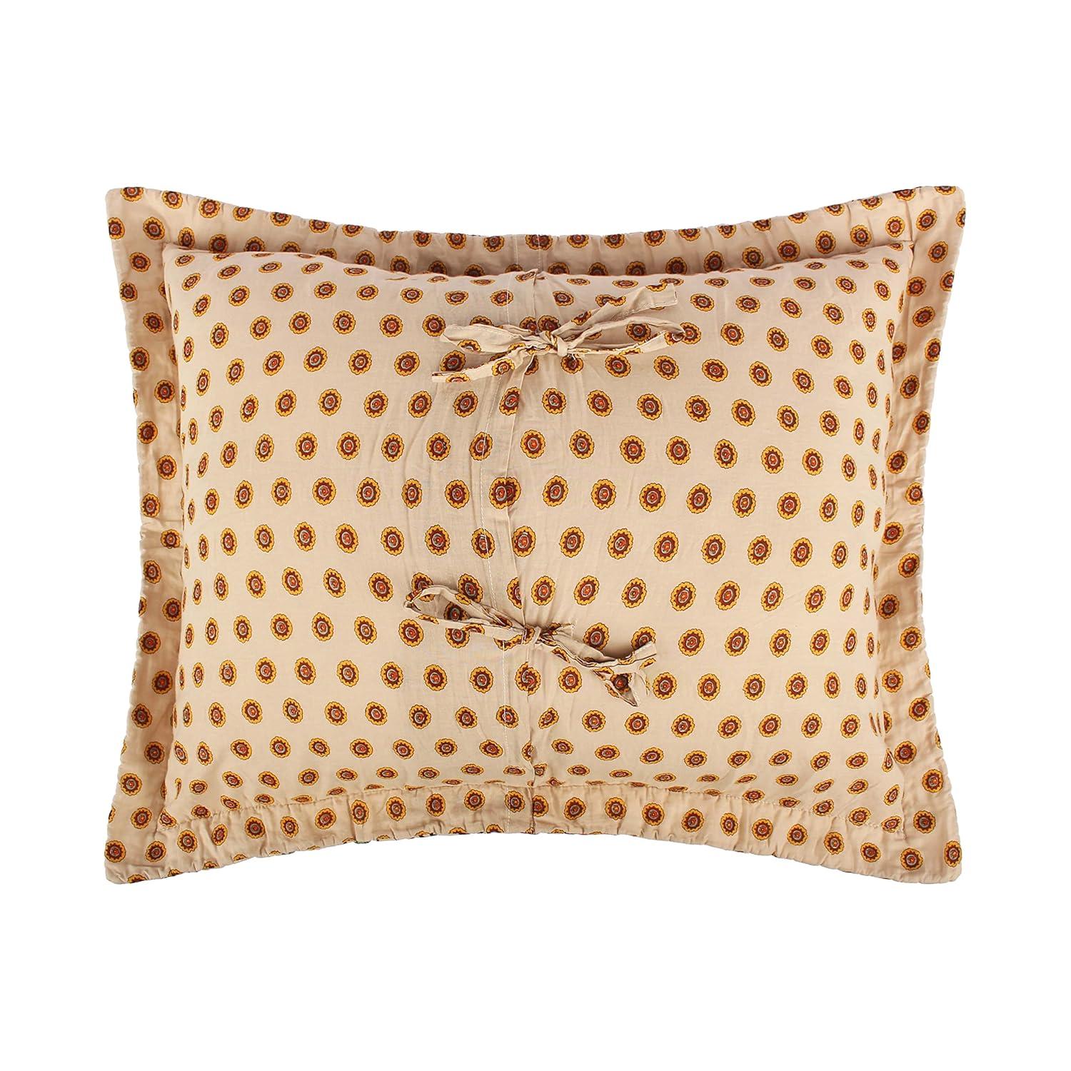 Greenland Home Fashions Andorra Medallion 100% Cotton Sham