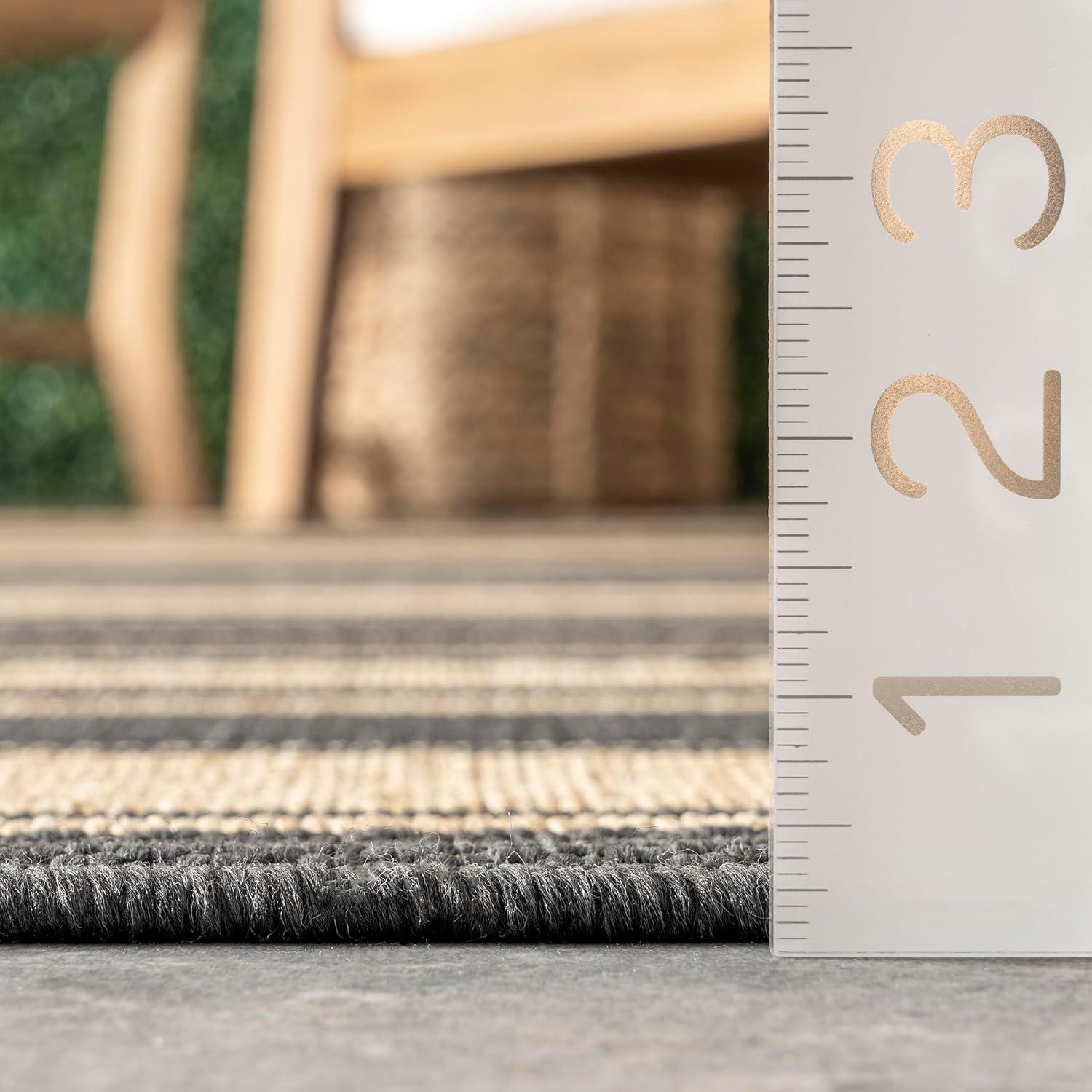 Lauren Liess x Rugs USA - Romy Striped Indoor/Outdoor Area Rug