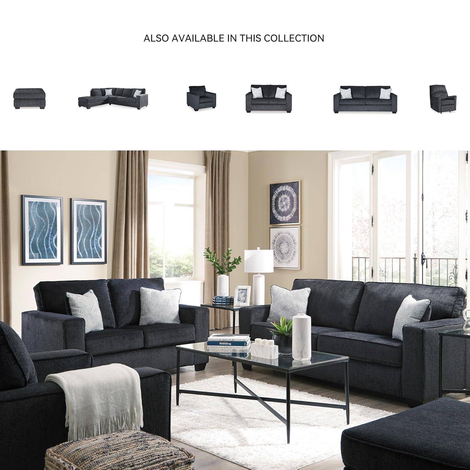 Signature Design by Ashley Altari Loveseat in Slate