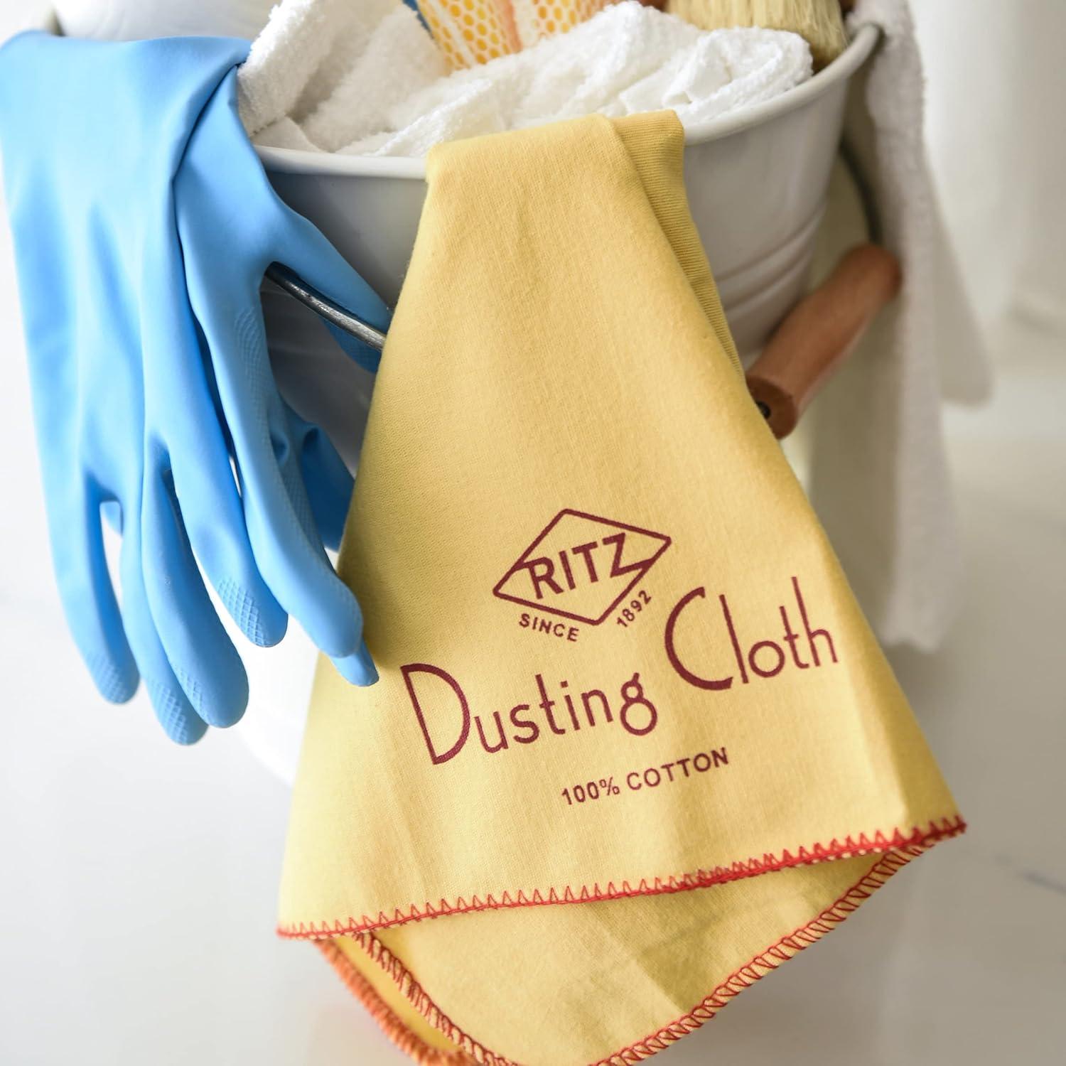 John Ritzenthaler Co. Duvateen Dusting Cloths (6-pack) Yellow