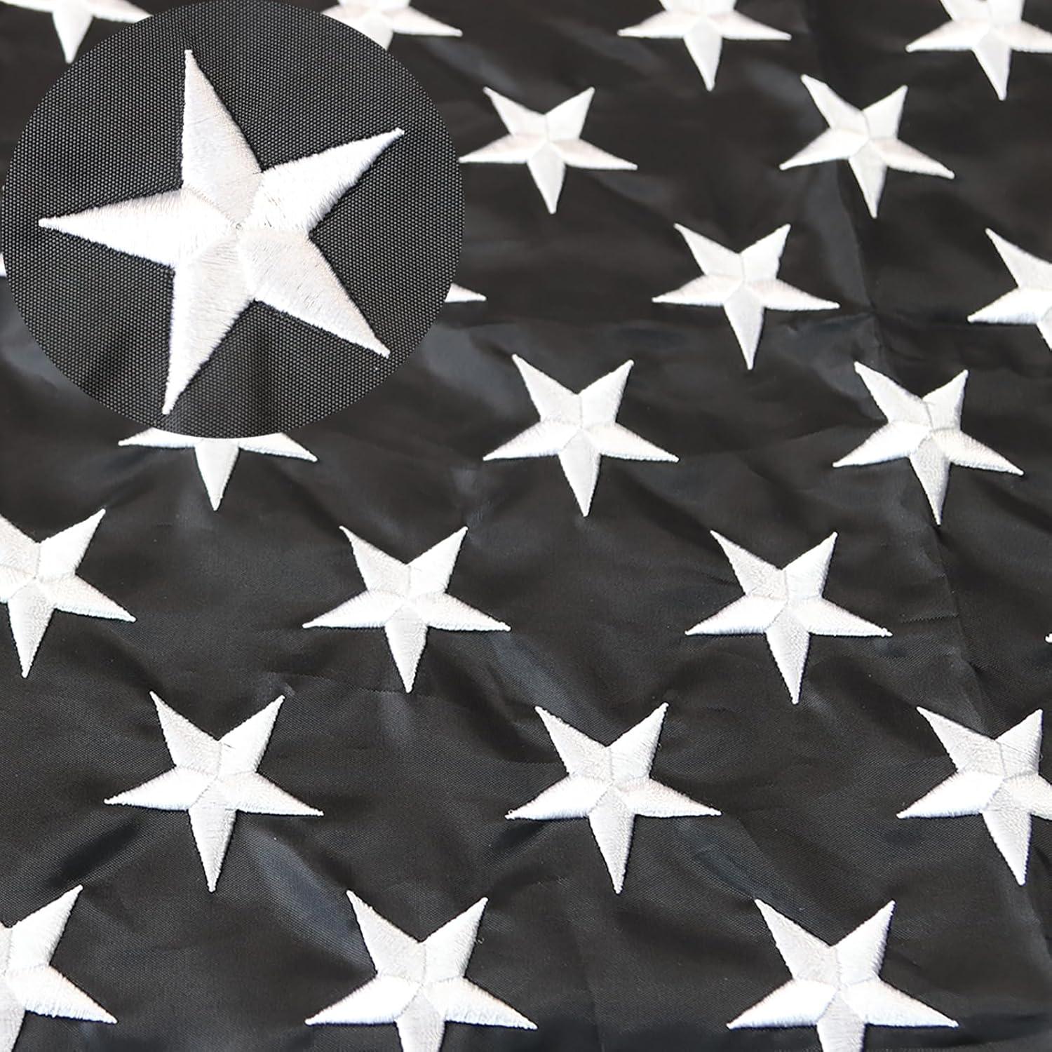 Thin Blue Line Flag United States Policeman Banner Polyester 3x5 Foot Flags Vivid Color and UV Fade Resistant Flag Outdoor Banner