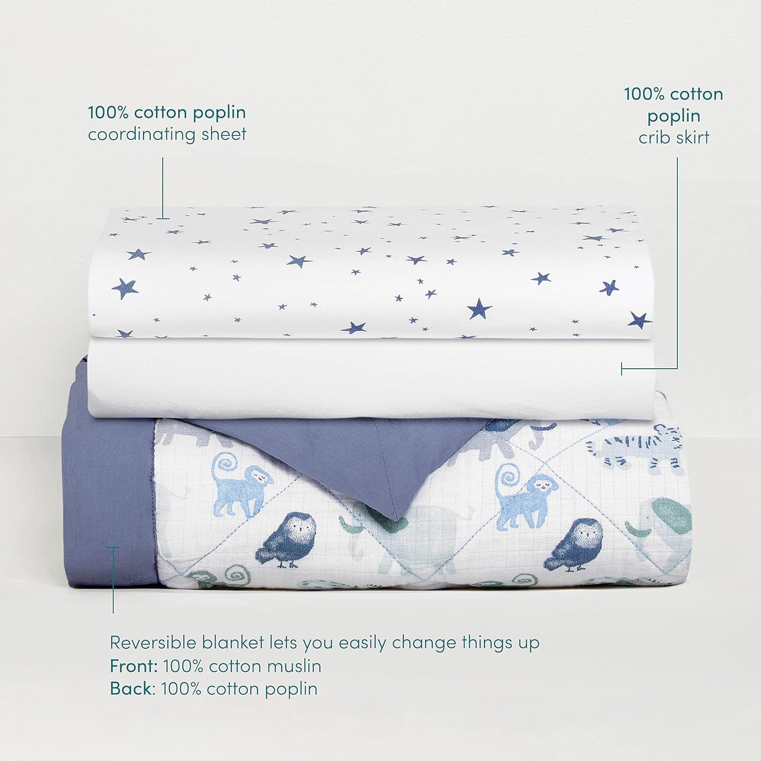 aden + anais Essentials Bedding Set - Time to Dream - 3pk