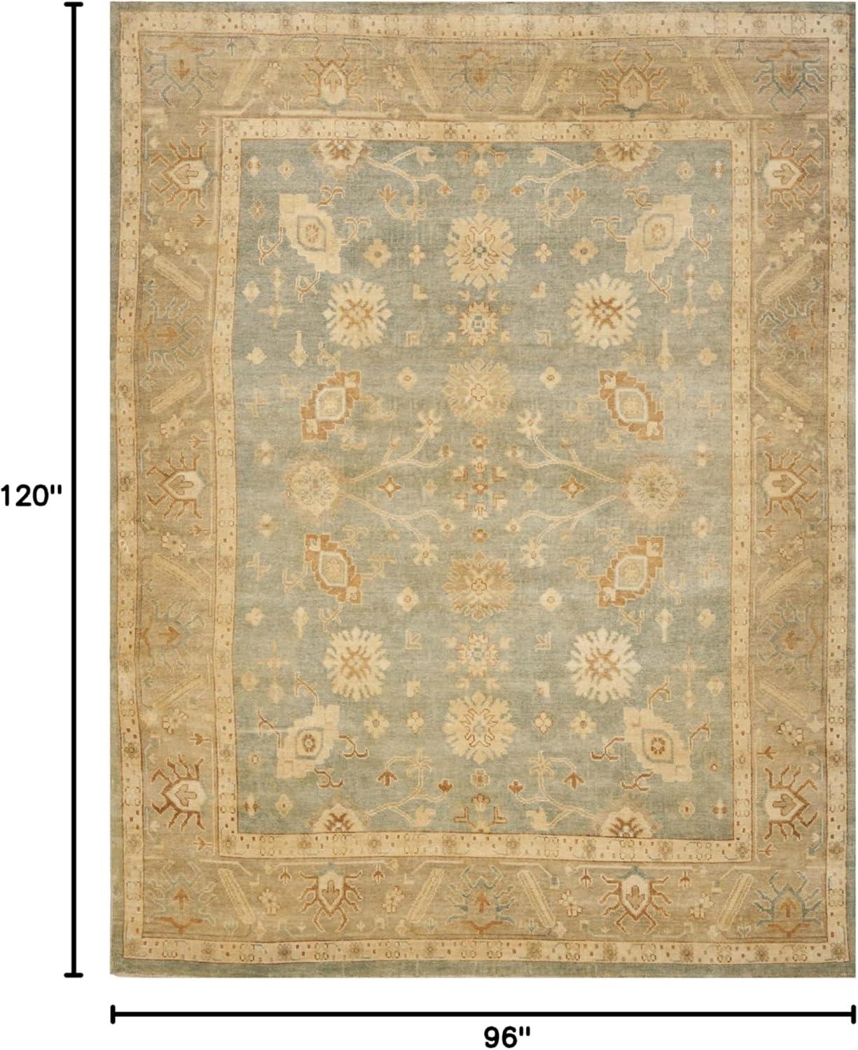 Oushak OSH124 Hand Knotted Area Rug  - Safavieh