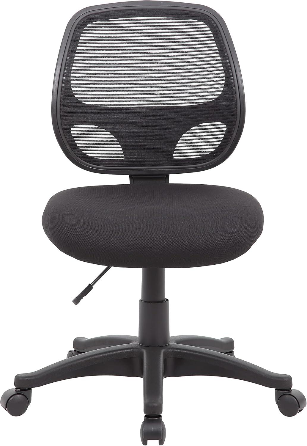 Black High Back Mesh Swivel Task Chair