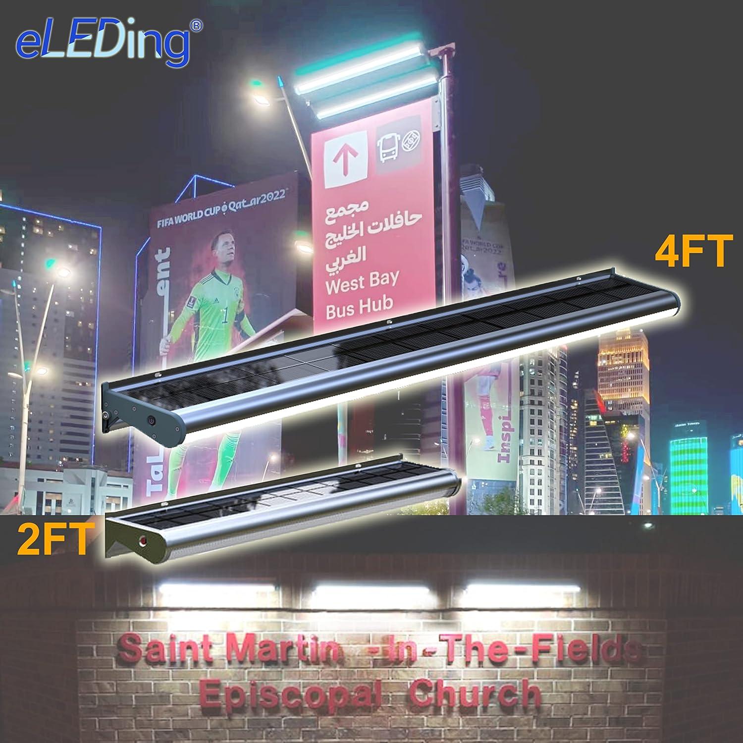 Solar Powered Aluminum Outdoor LED Wall Flood Light