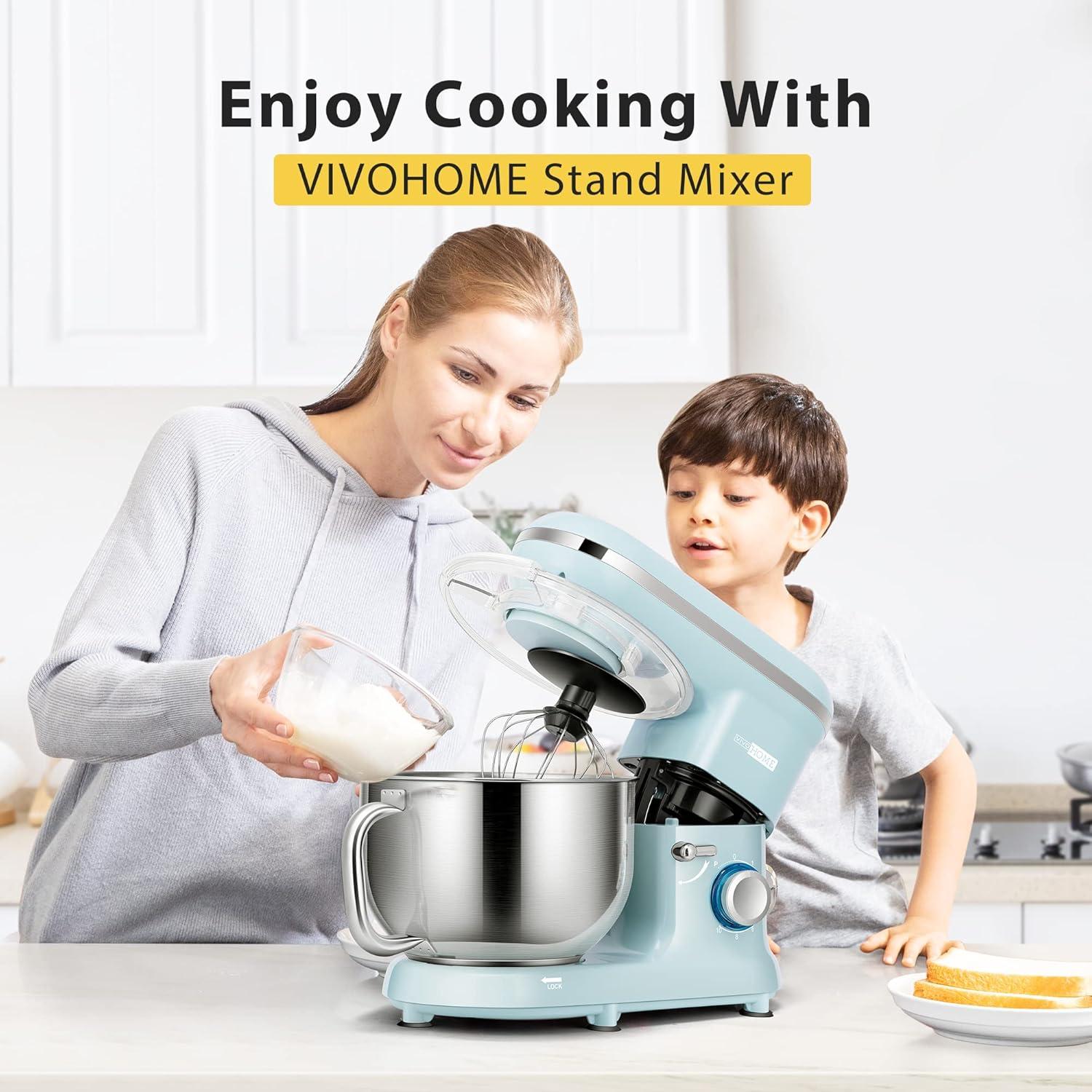 660W 10 Speed 6 Quart Tilt-Head Stand Mixer
