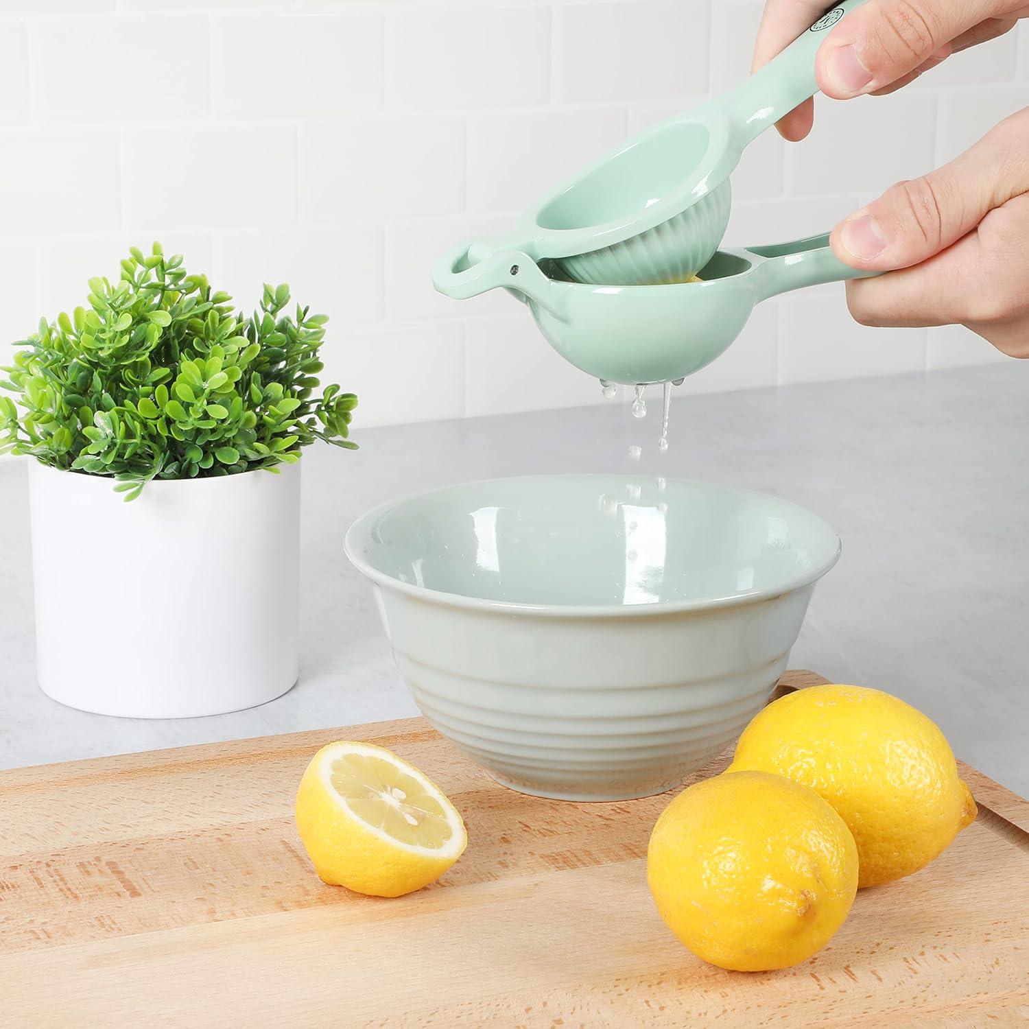 Martha Blue Cast Aluminum Citrus Squeezer