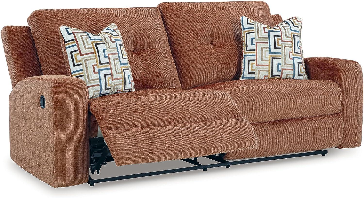 Signature Design by Ashley Danum Beige Reclining Sofa