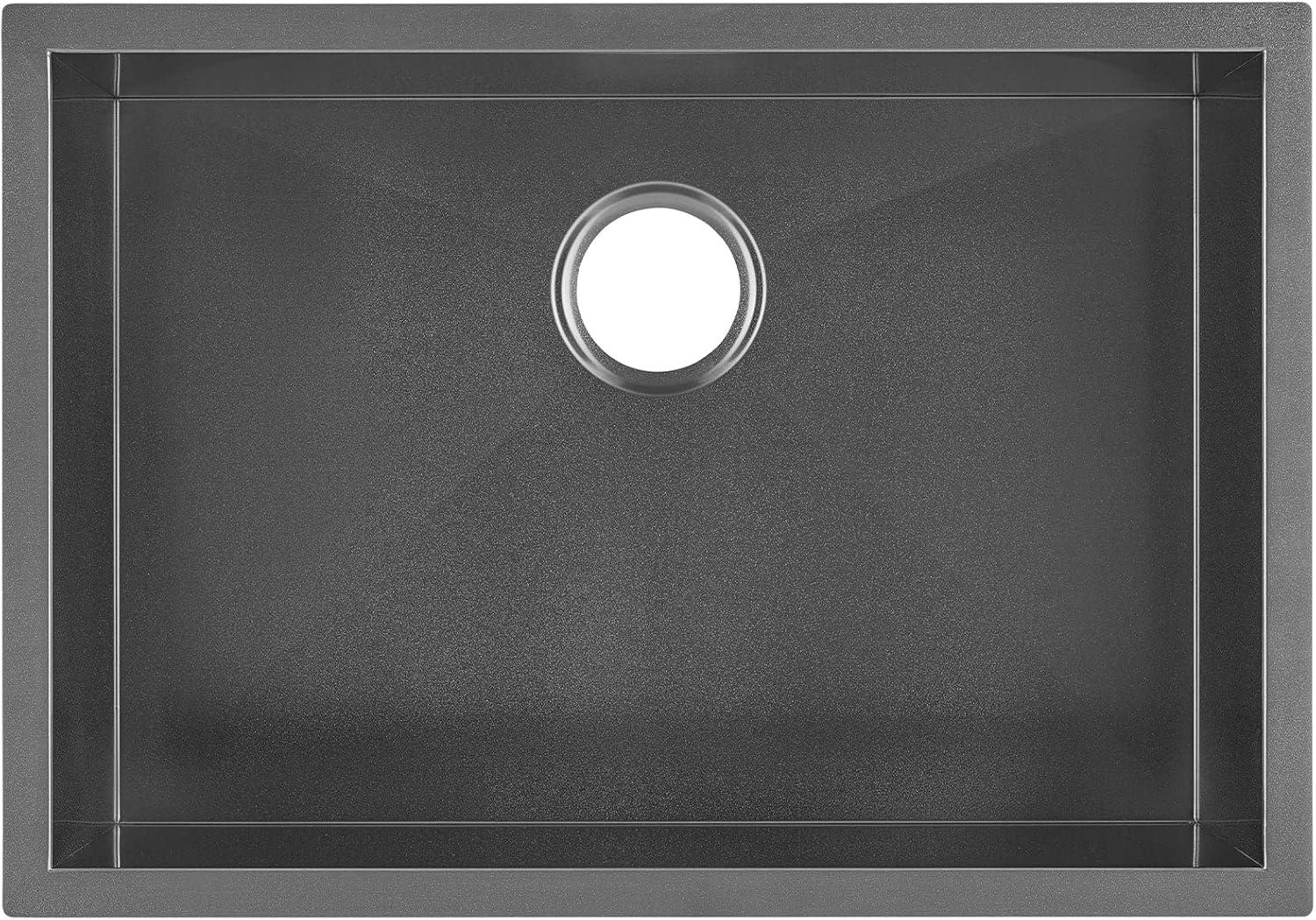 Tourner 26 x 18 Stainless Steel, Single Basin, Undermount Kitchen Sink