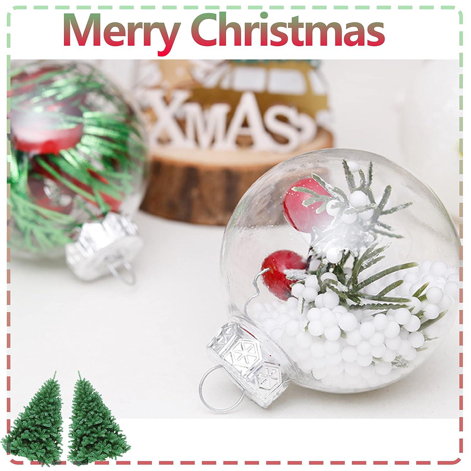 WS at Home 30 Piece Shatterproof Ball Ornaments Set