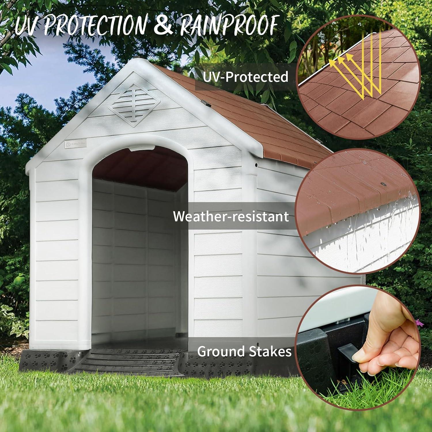 Aunyae Plastic Dog House