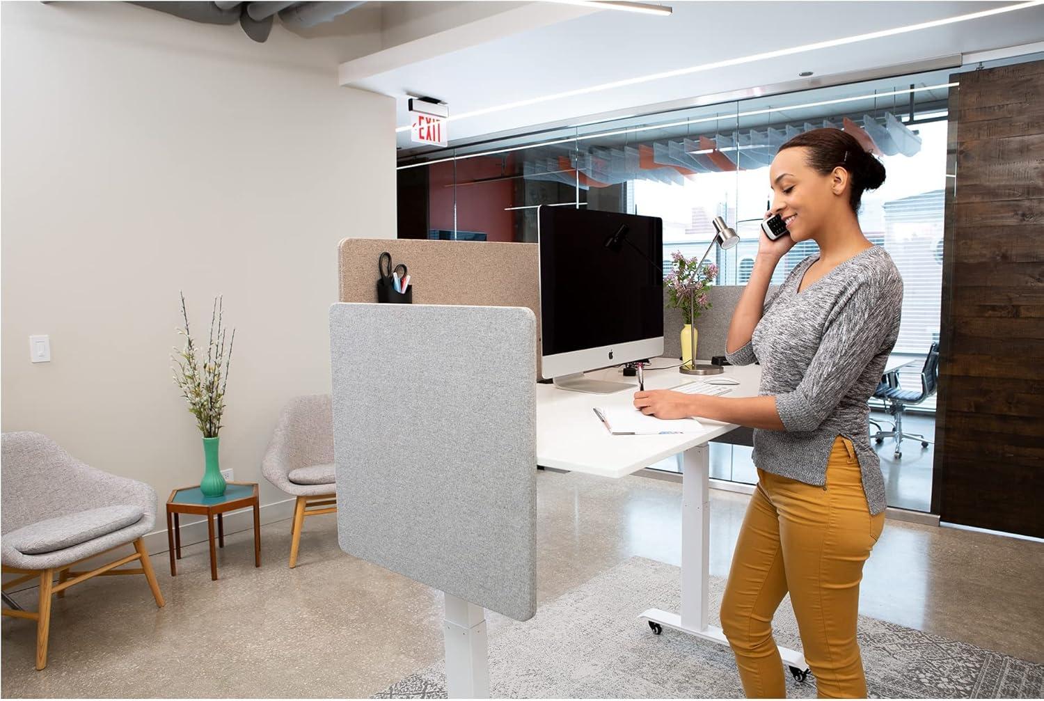 Fabric 1 Panel Desk Partition